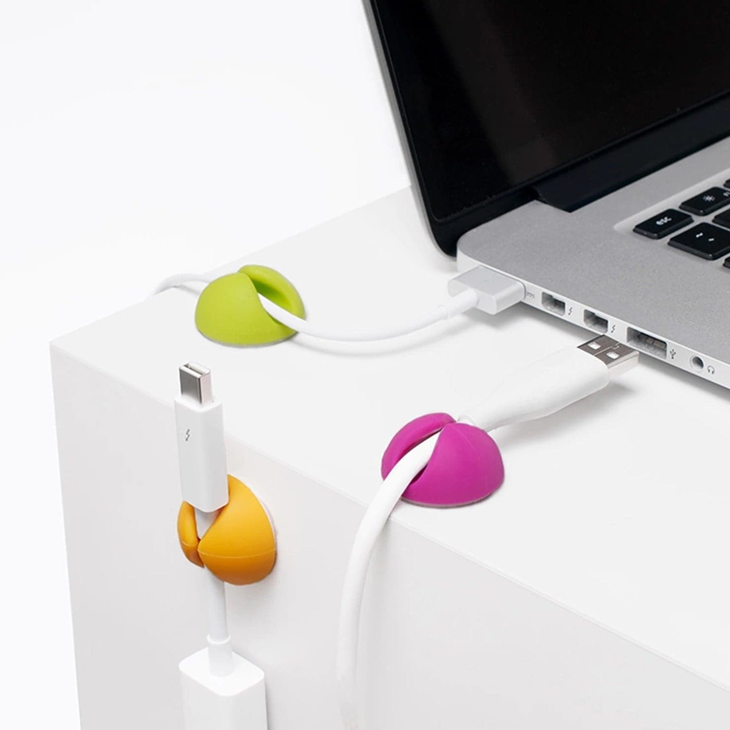 Cable Holder & Supporter of Secure & Organize All Types of Cables (10 Pc) thumbnail 10
