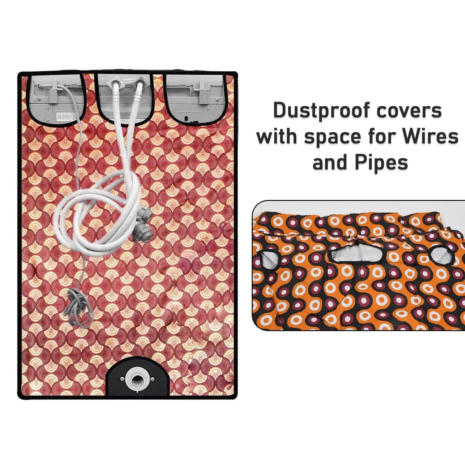 Waterproof Washing Machine Cover (size : 80x60x60 Cm) thumbnail 6