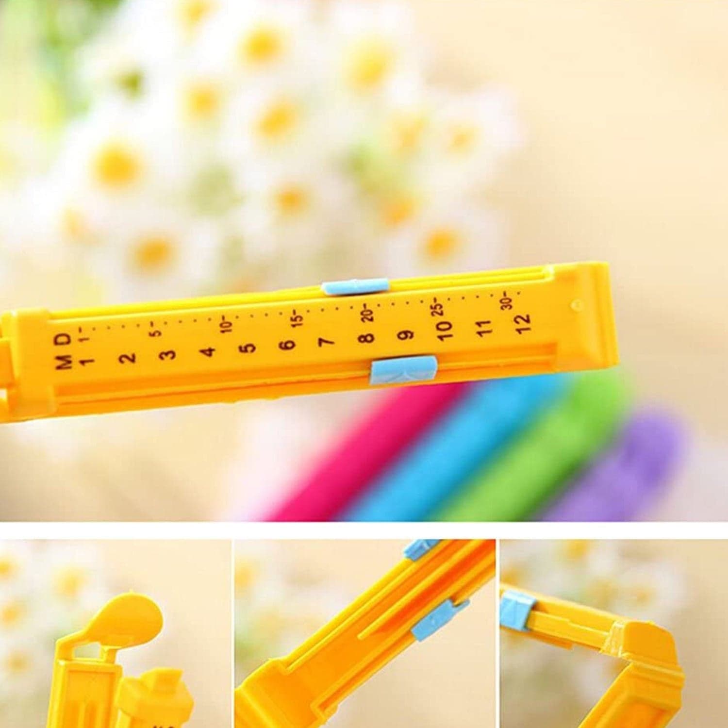 4-Piece Food Sealing Clips of Securely Seal Packaged Foods & Prevent Contamination thumbnail 6