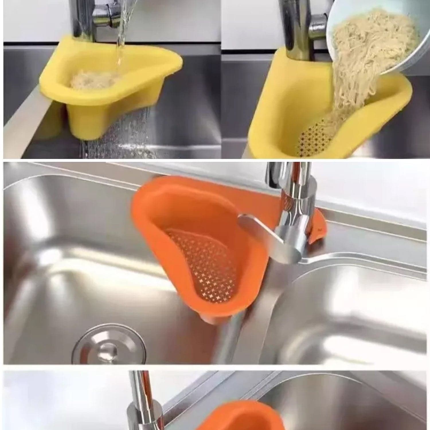 Swan Drain Strainer For Draining Kitchen Waste In Sinks And Wash Basins. thumbnail 3