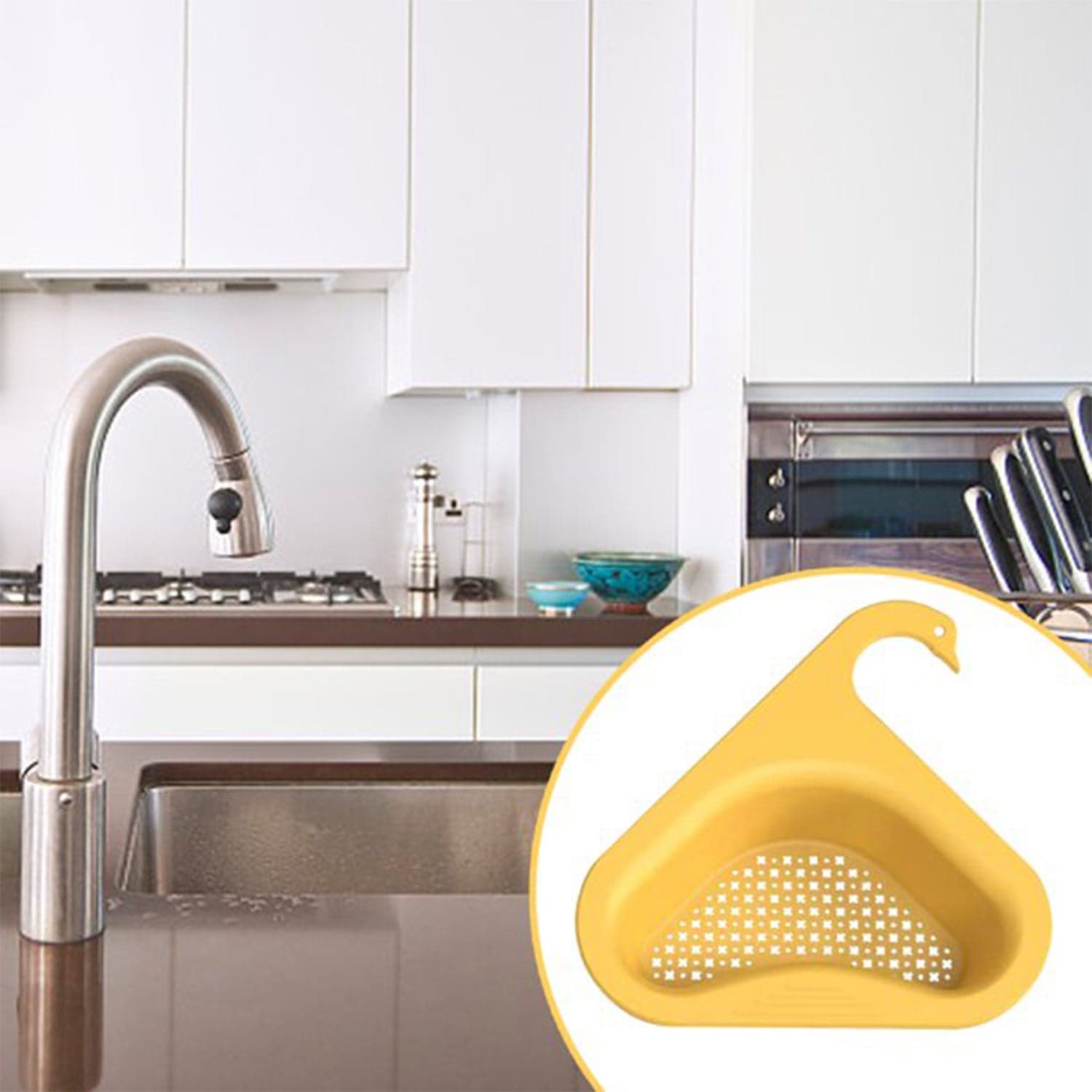 Swan Drain Strainer For Draining Kitchen Waste In Sinks And Wash Basins. thumbnail 6