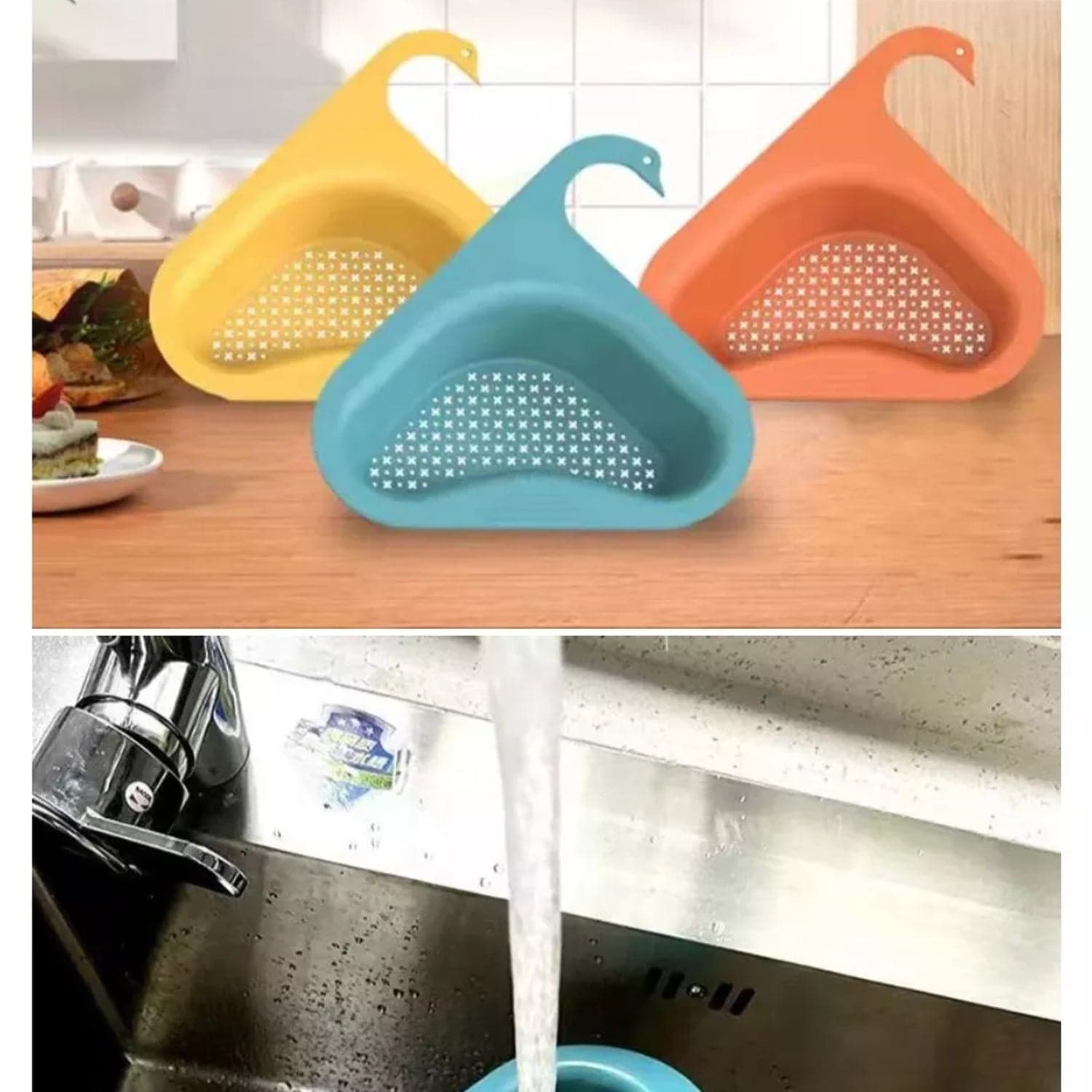 Swan Drain Strainer For Draining Kitchen Waste In Sinks And Wash Basins. thumbnail 8