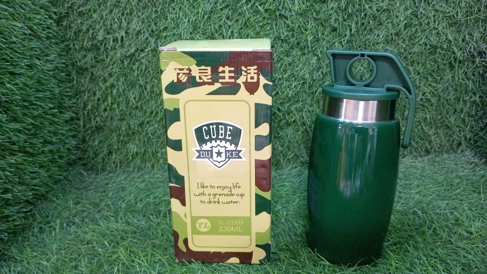 280ml Grenade Shape Leak-Proof Water Bottle thumbnail 6