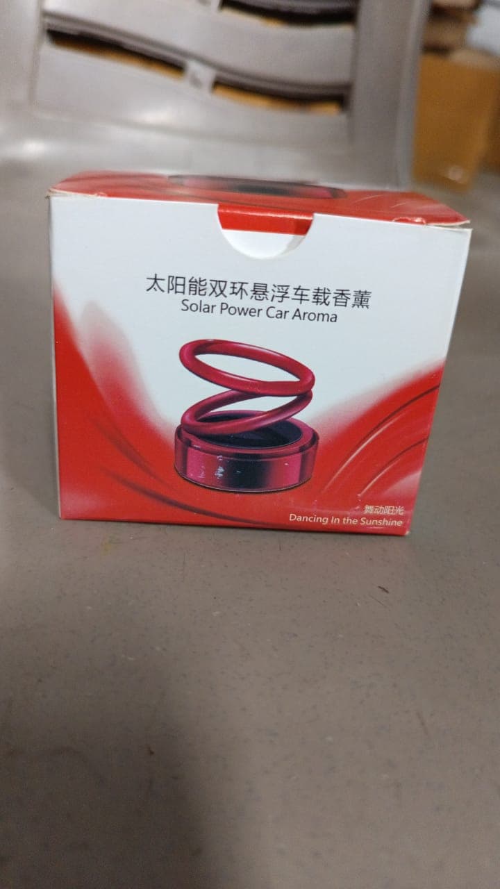 Solar Car Aroma Diffuser 360° Rotating Design, Air Freshener for Car, Home, Office thumbnail 11