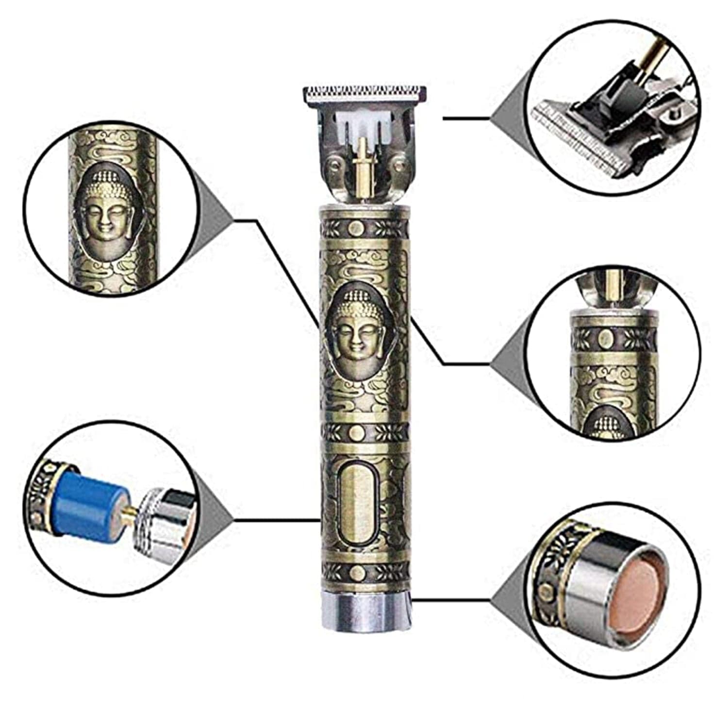 Hair Trimmer For Men Hair Style Trimmer, Professional Hair Clipper, Adjustable Blade Clipper & Shaver For Men, Hair Accessories thumbnail 8