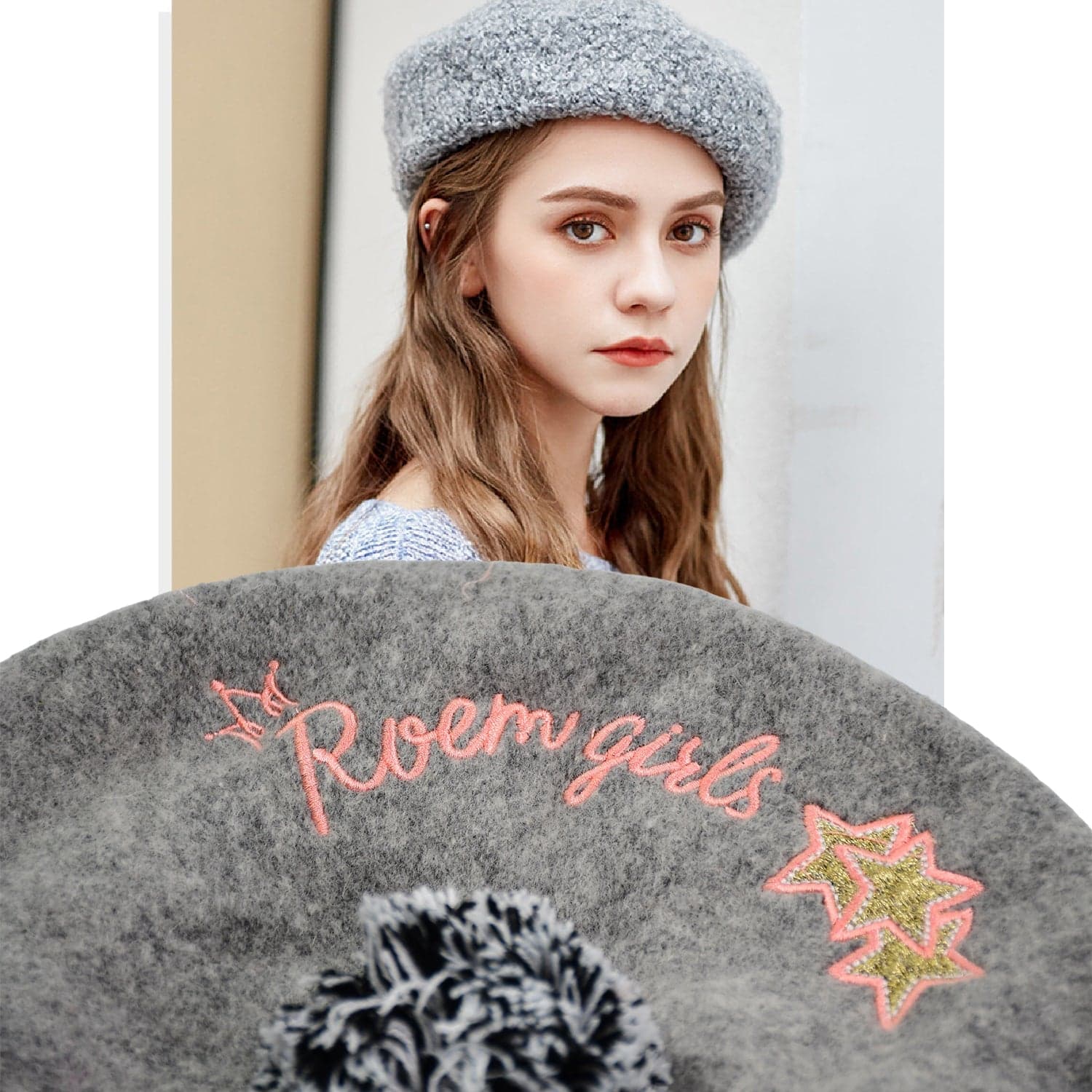 Unisex Beret Winter Cap Hat (1Pc) thumbnail 5