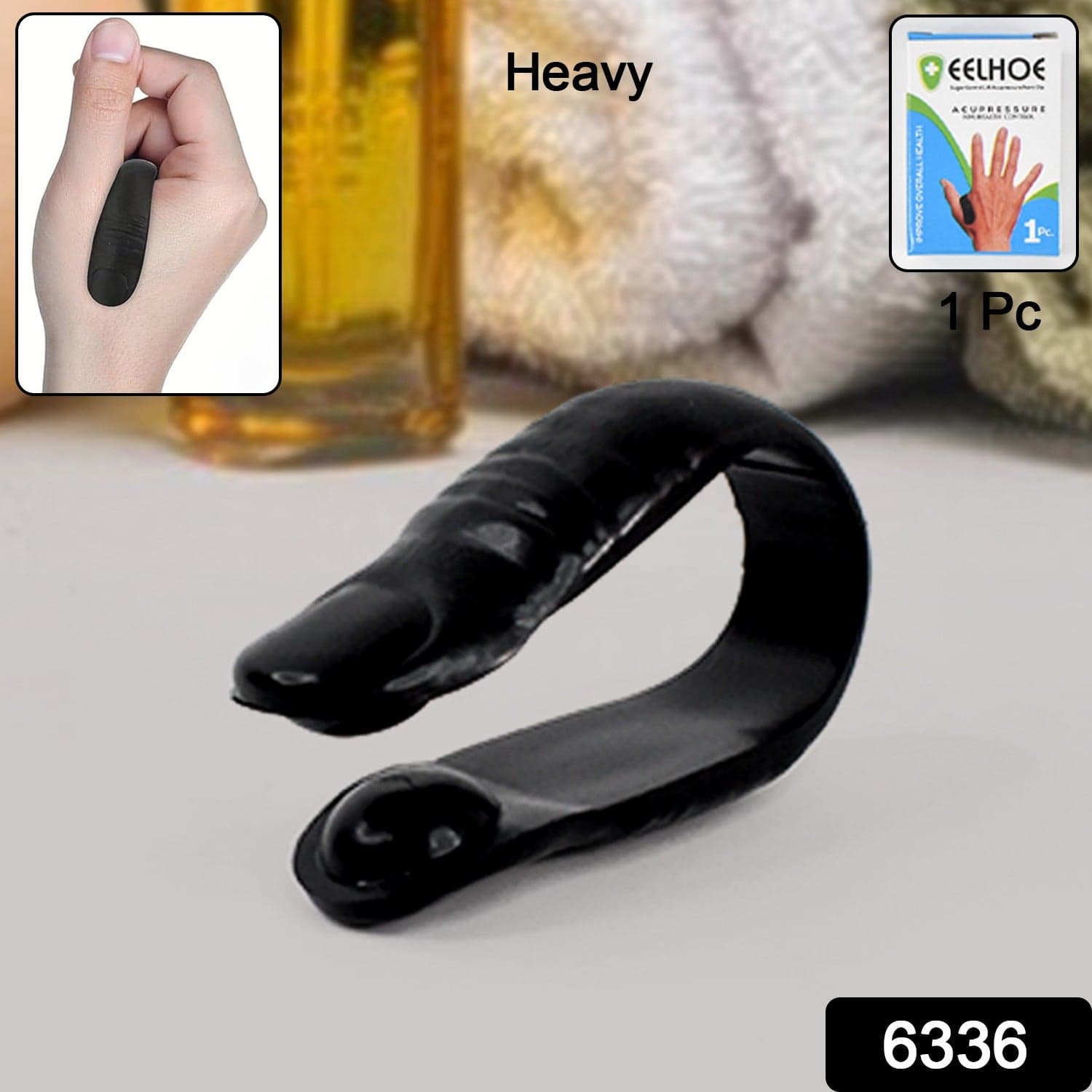 Heavy Duty Plastic Sugar Control LI4 Acupressure Point Clip (1 PC / With Color Box) thumbnail 2