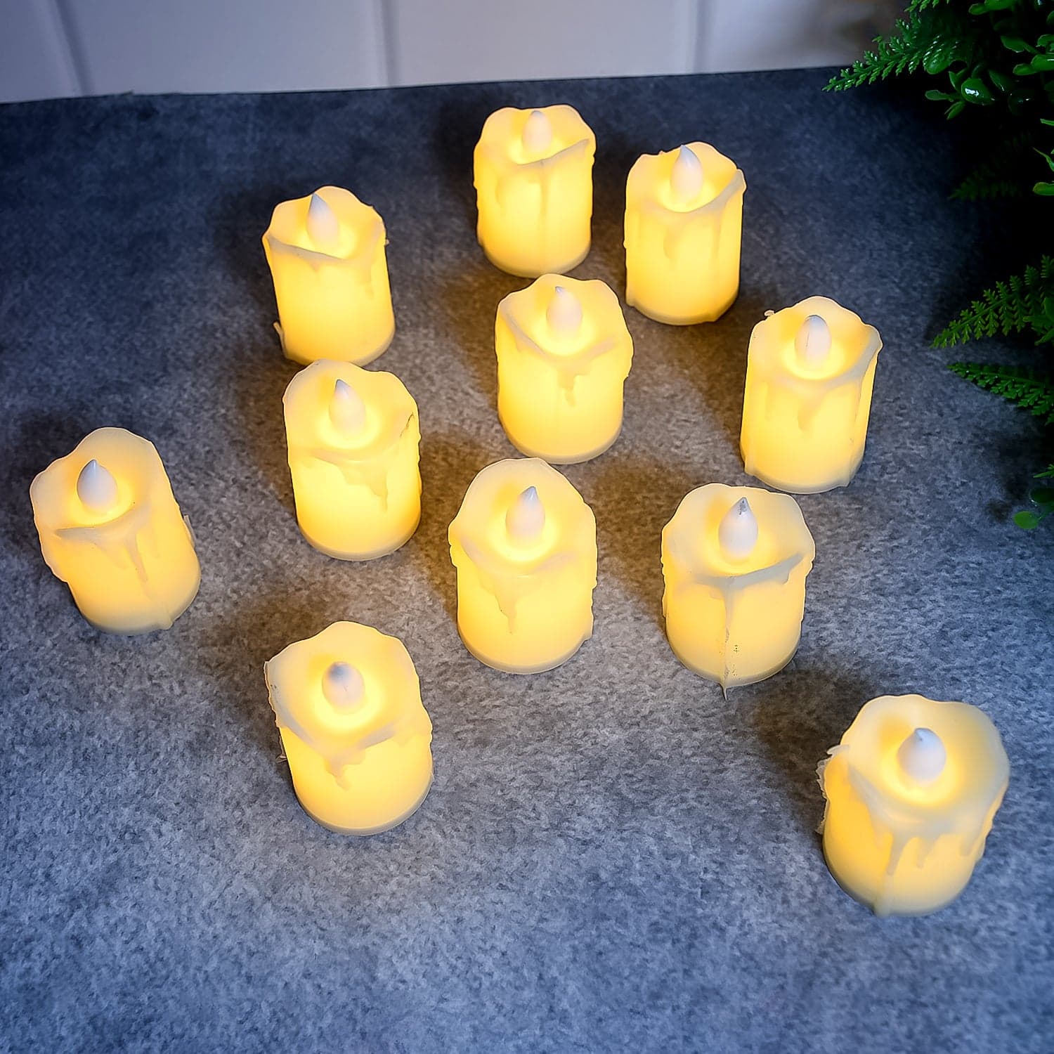 Festive Lighting for Any Occasion: , Diwali 12 pcs LED Candles thumbnail 1
