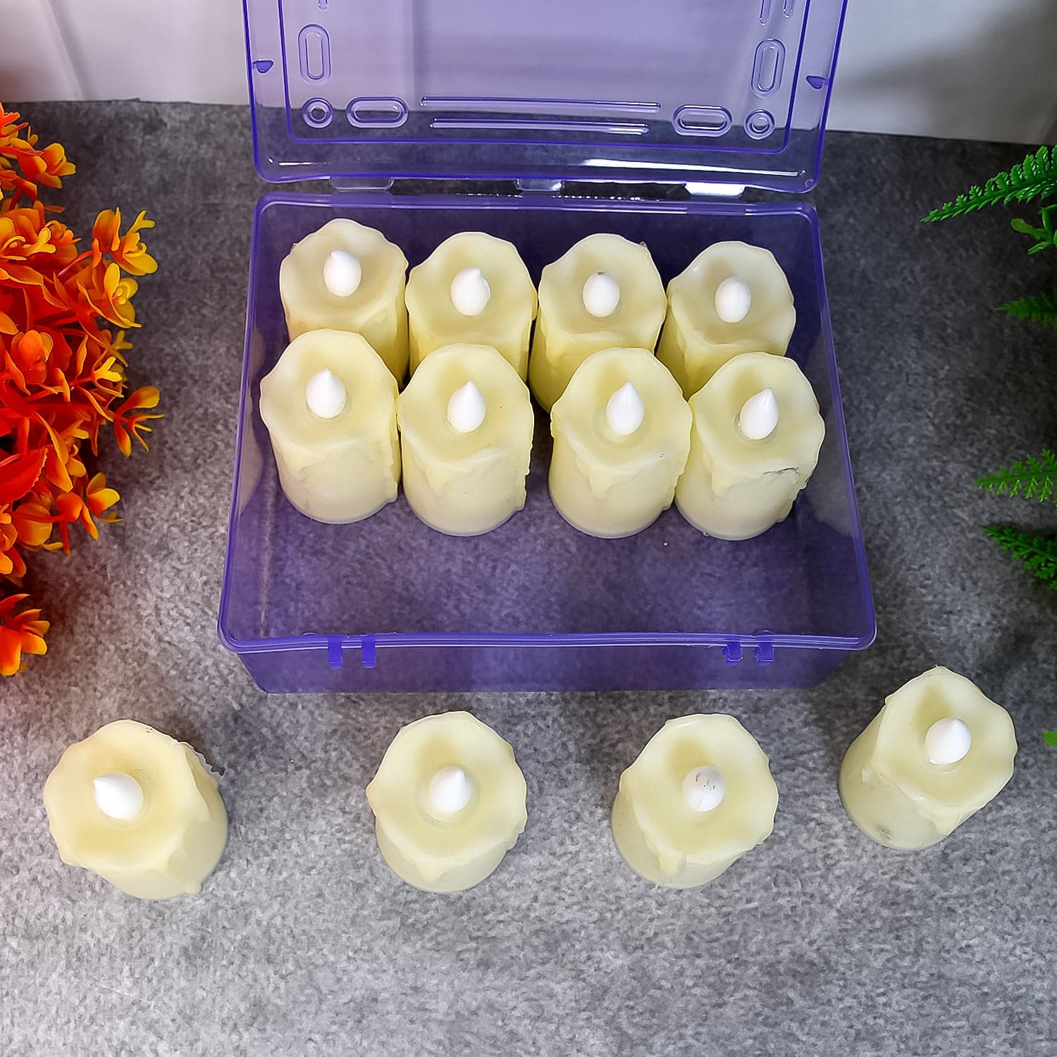 Festive Lighting for Any Occasion: , Diwali 12 pcs LED Candles thumbnail 3