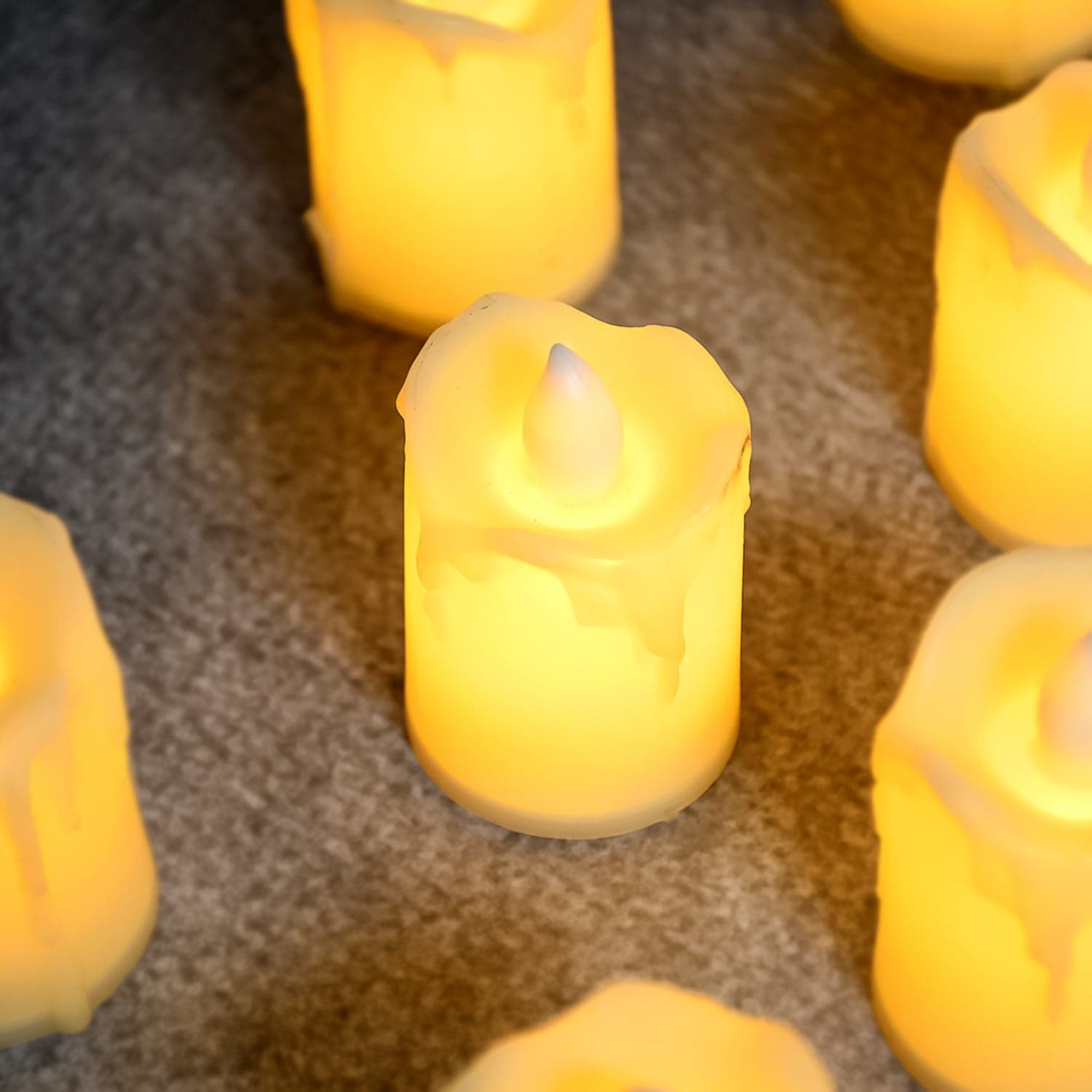 Festive Lighting for Any Occasion: , Diwali 12 pcs LED Candles thumbnail 4