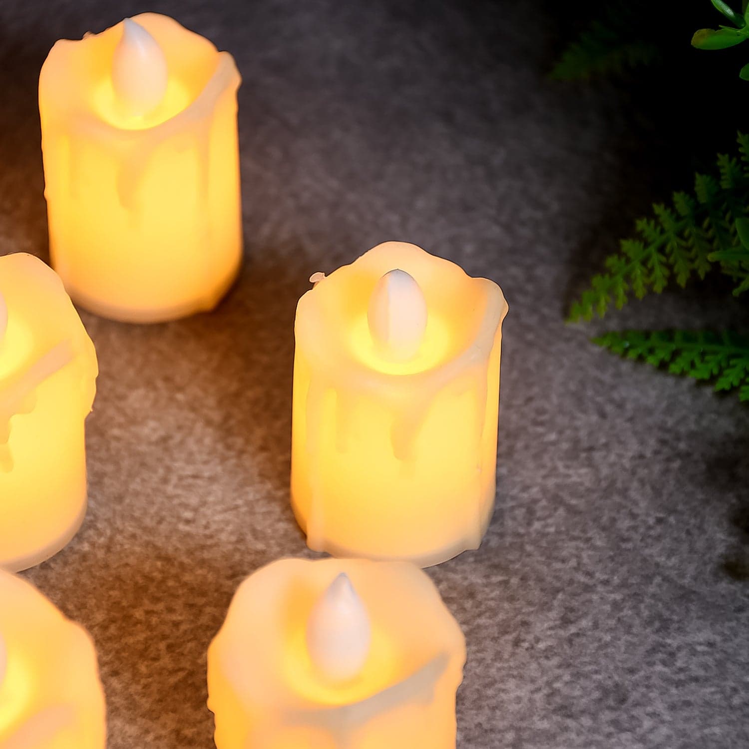 Festive Lighting for Any Occasion: , Diwali 12 pcs LED Candles thumbnail 6