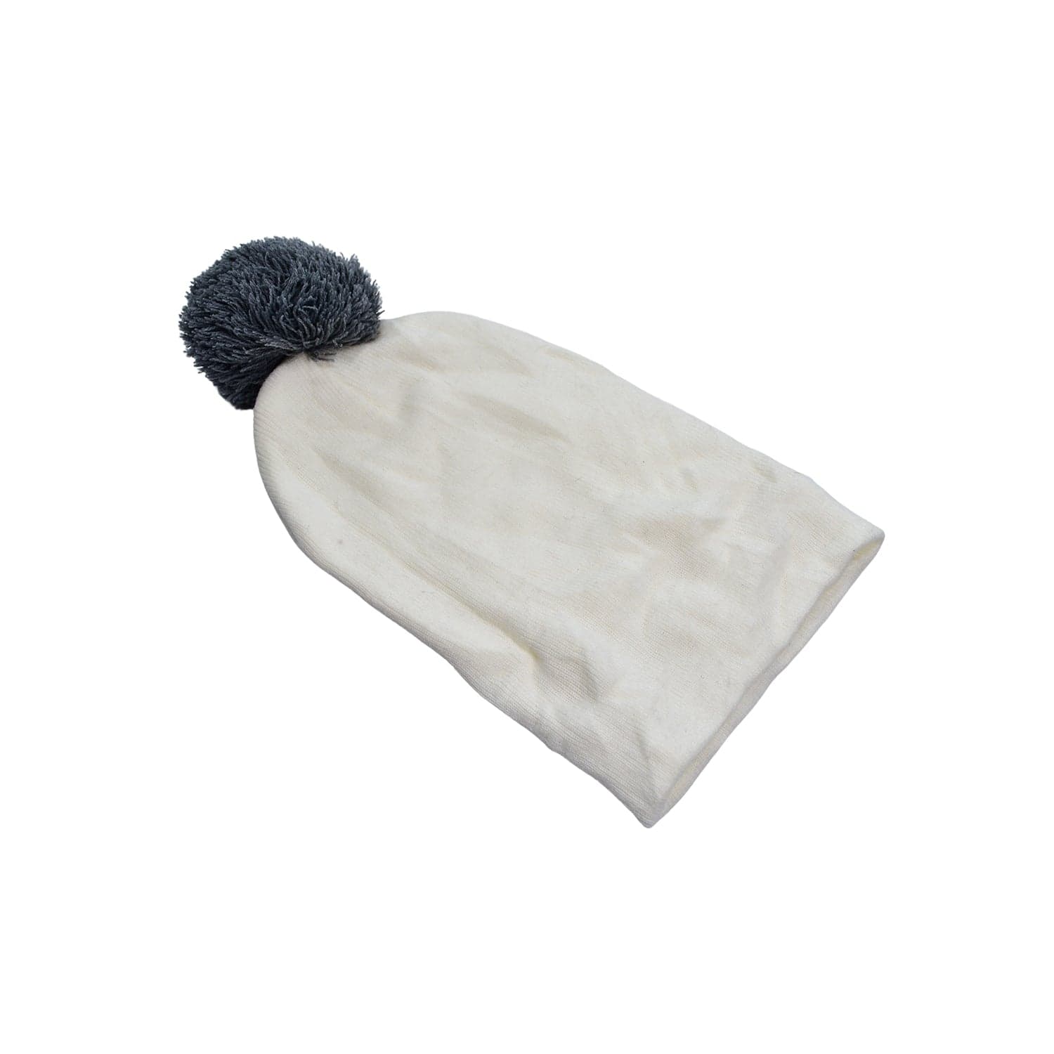 Men's and Women's Skull Slouchy Winter Woolen Knitted Black Inside Fur Beanie Cap. FB thumbnail 4
