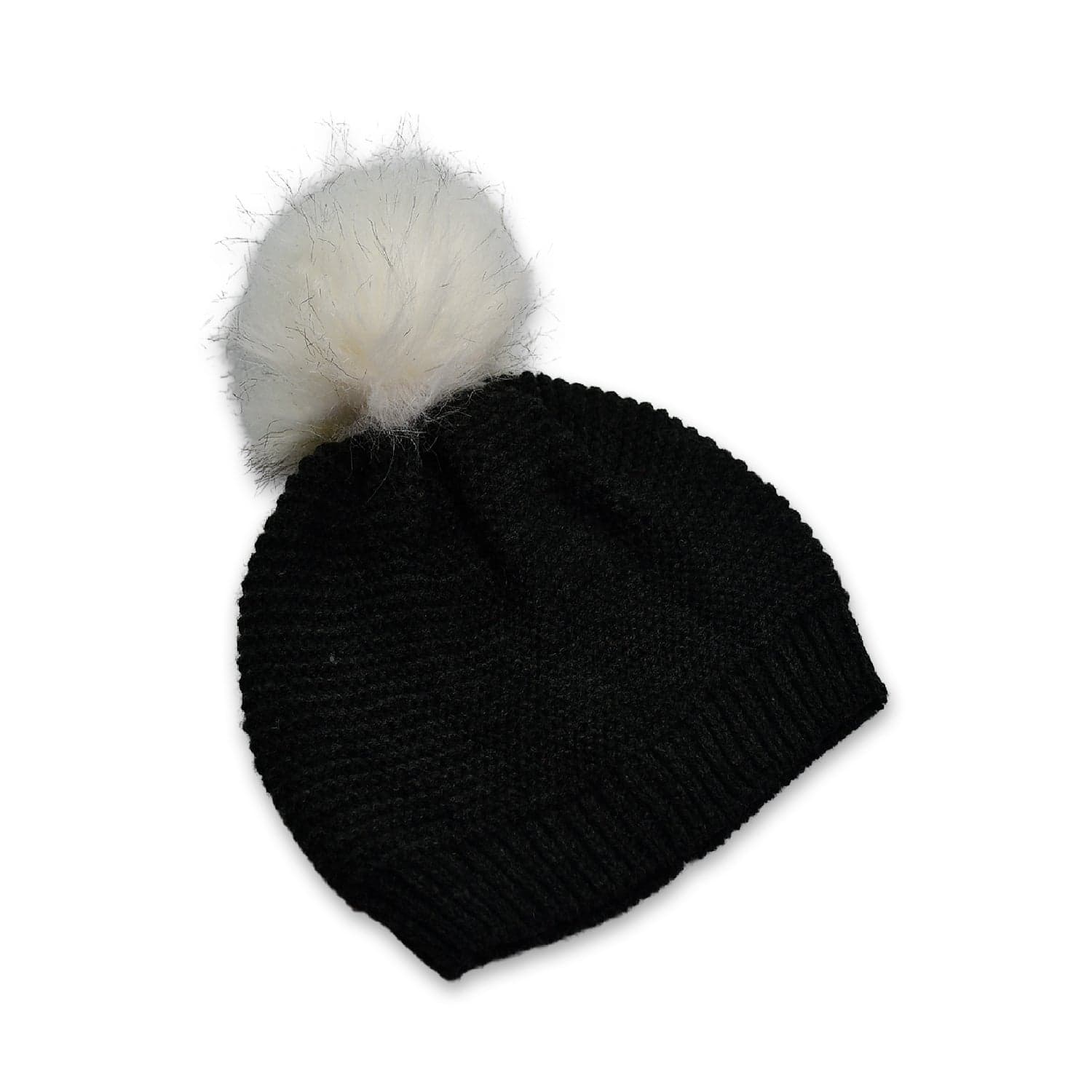 Men's and Women's Skull Slouchy Winter Woolen Knitted Black Inside Fur Beanie Cap. ID-6342 thumbnail 4