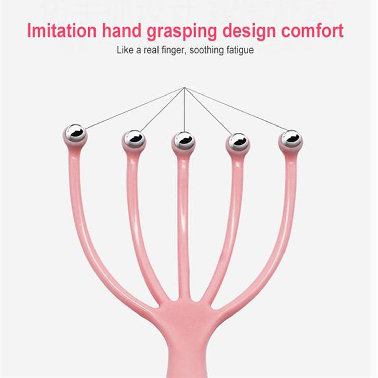 Scalp Massager Handheld Portable Head Massager (1 Pc) thumbnail 3