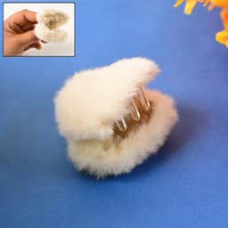 Hair Claw Clips, Plastic Fluffy Hair Claw Hair (1 Pc), Hair accessories