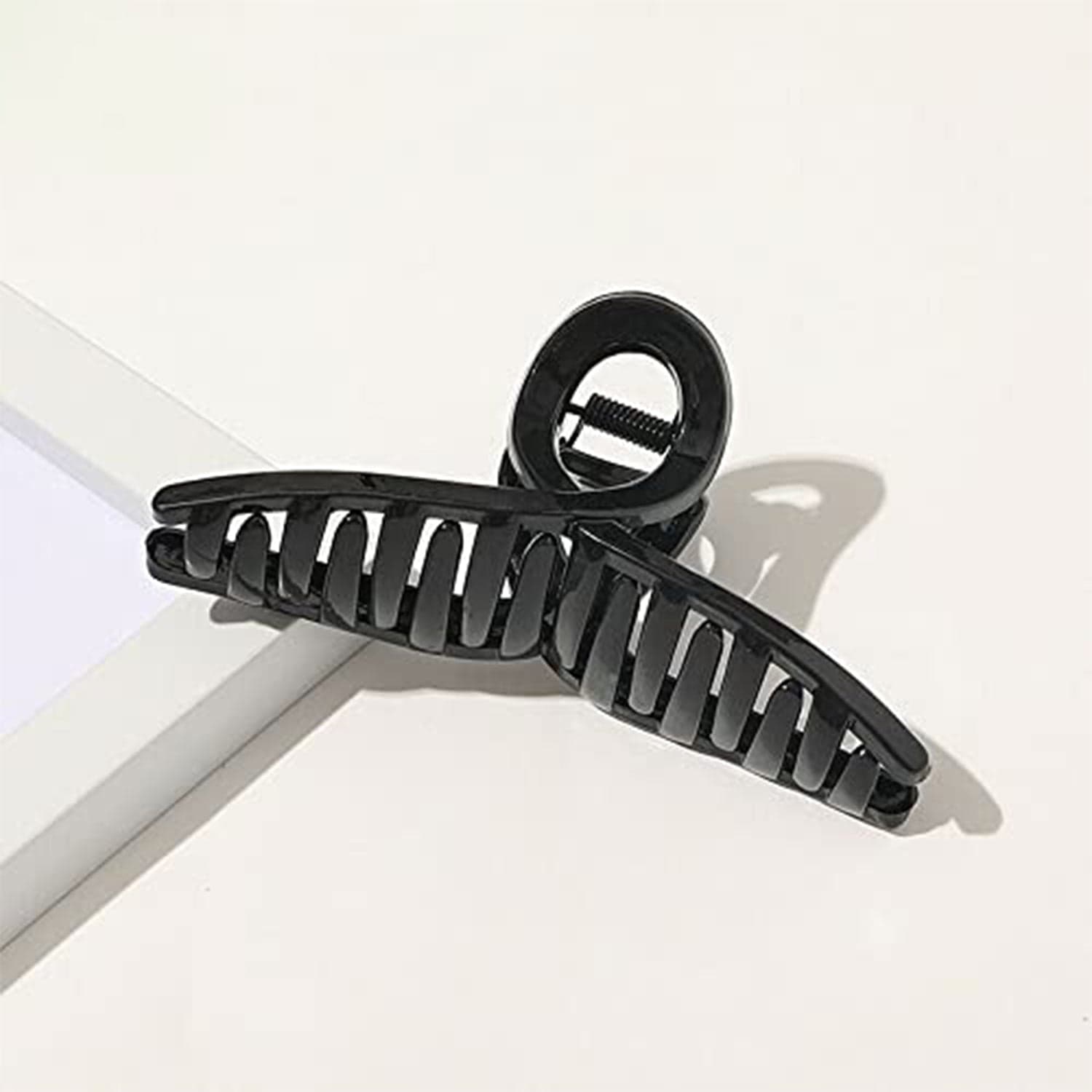 Plastic Hair Claw Clips Strong Clips (1 Pc / Mix Design & Color), Hair accessories thumbnail 3