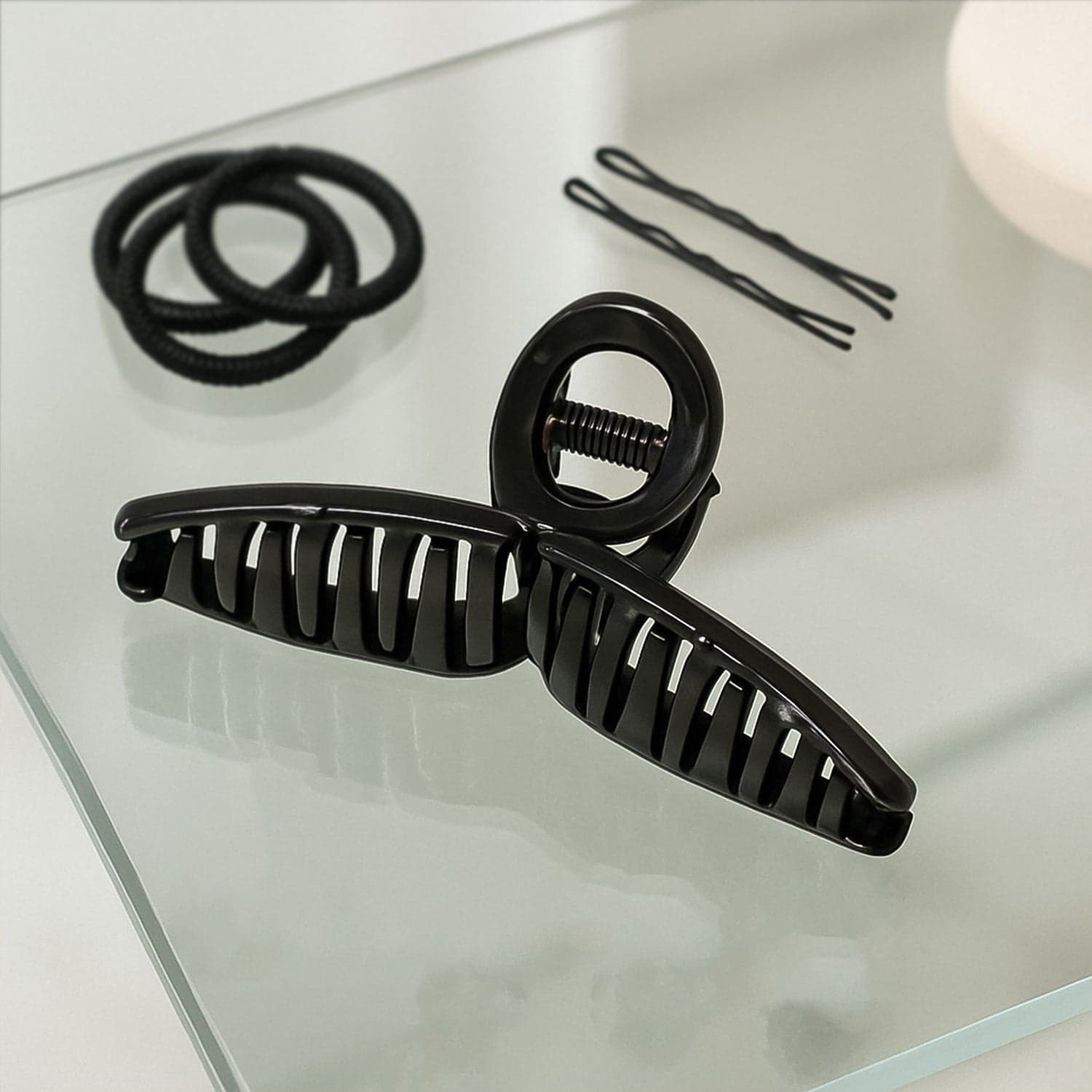 Plastic Hair Claw Clips Strong Clips (1 Pc / Mix Design & Color), Hair accessories thumbnail 6
