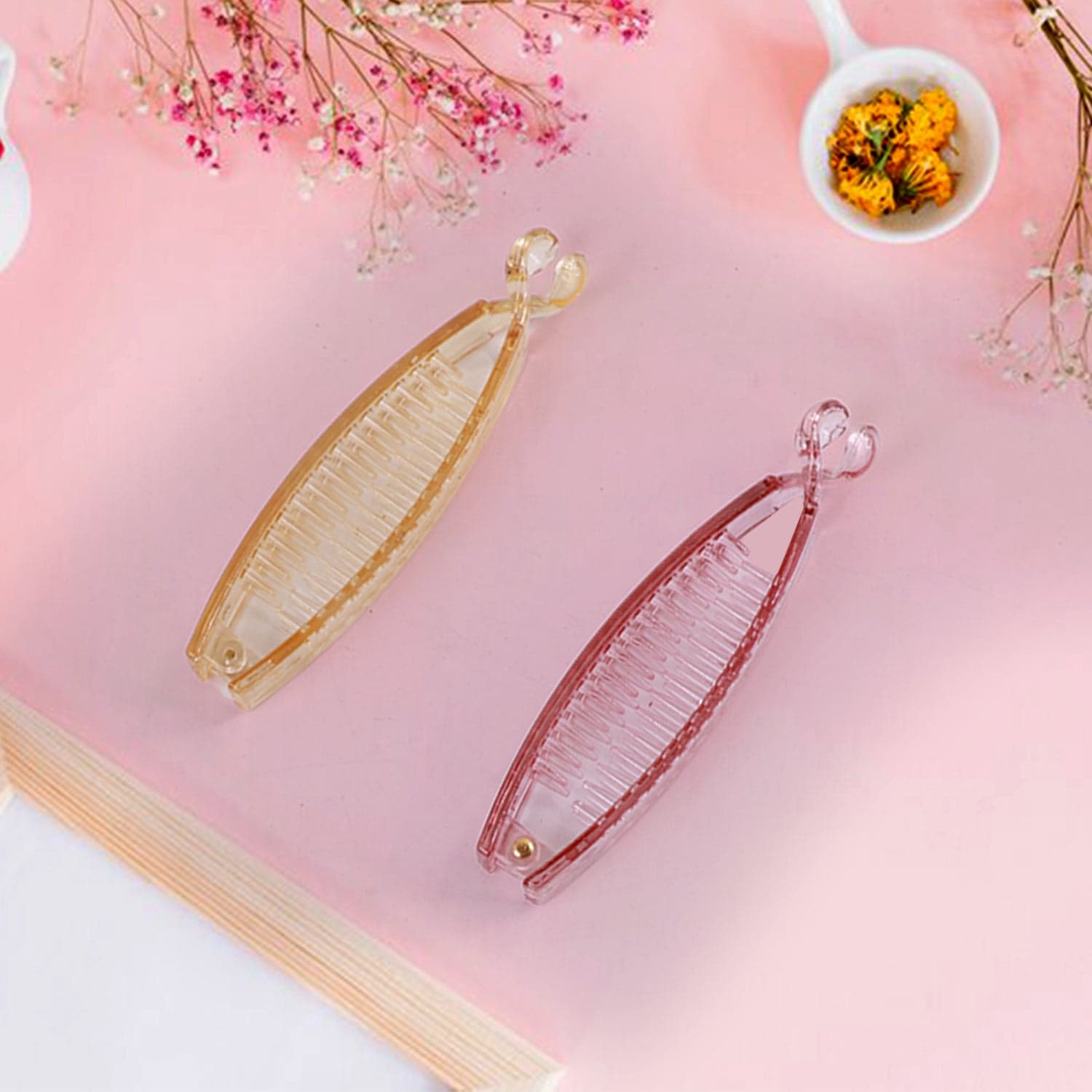 Plastic Hair Claw Clips Strong Clips (1 Pc / Mix Color), Hair accessories thumbnail 10