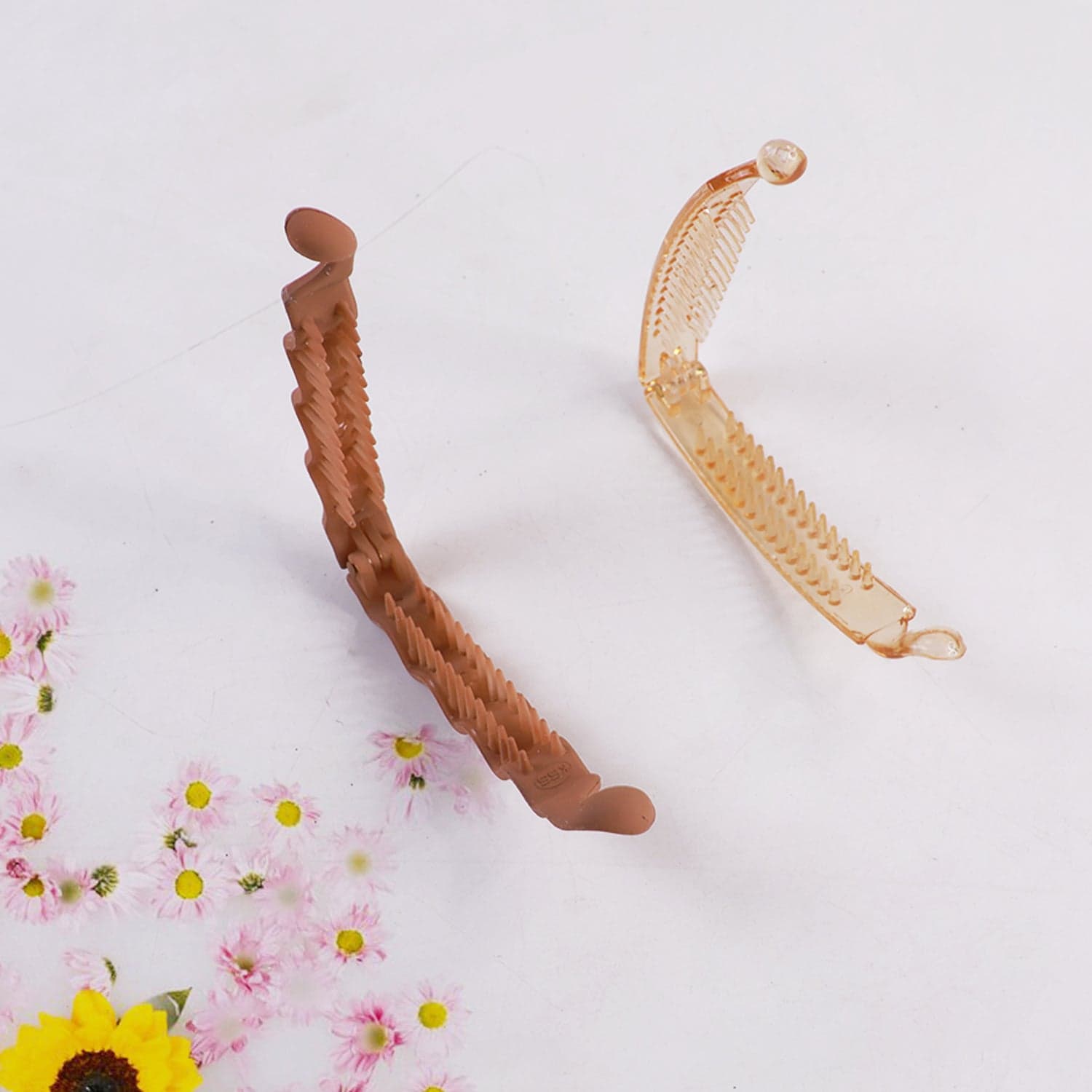 Plastic Hair Claw Clips Strong Clips (1 Pc / Mix Color), Hair accessories thumbnail 11
