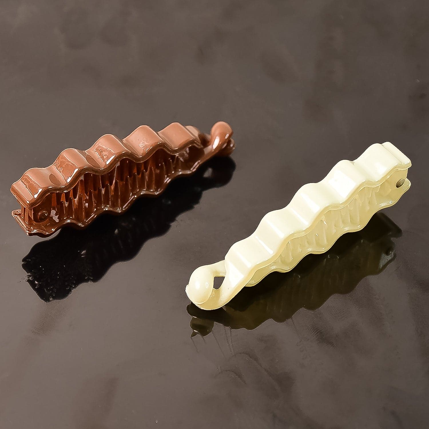 Plastic Hair Claw Clips Strong Clips (1 Pc / Mix Color), Hair accessories thumbnail 6