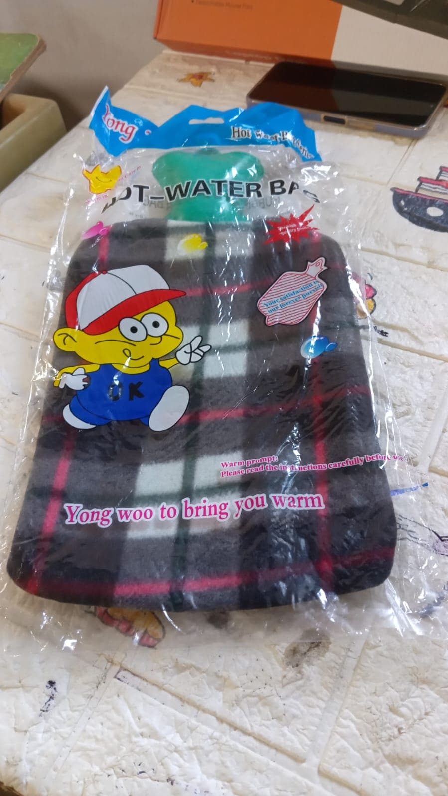 Hot Water Bag With Cover For Pain Relief, Neck, Shoulder Pain And Hand, Feet Warmer, Menstrual Cramps, Hot And Cold Therapy Leak Proof Pad (1 Pc) thumbnail 8