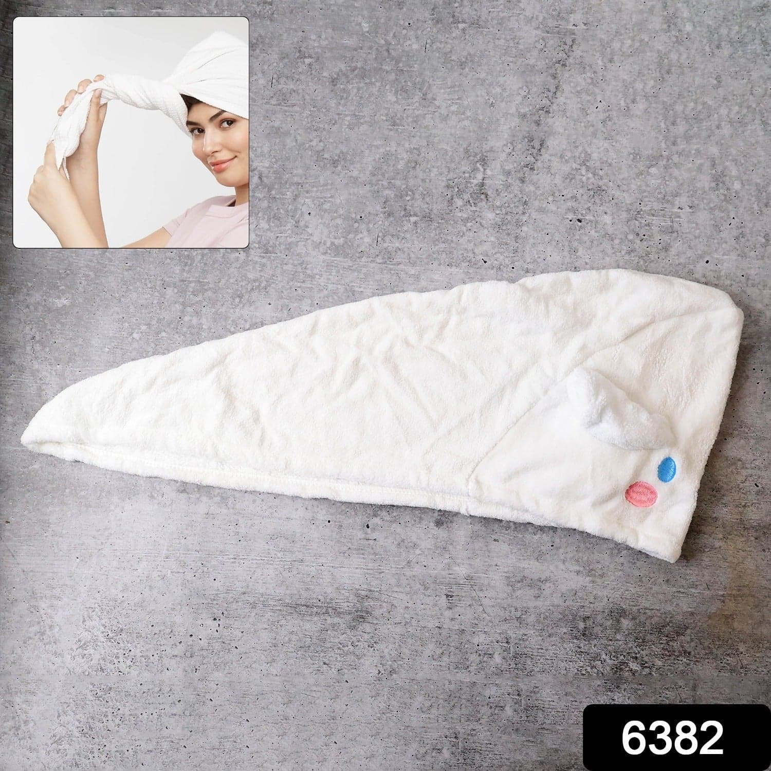 Hair Wrap Towel Cap 1Pc thumbnail 1