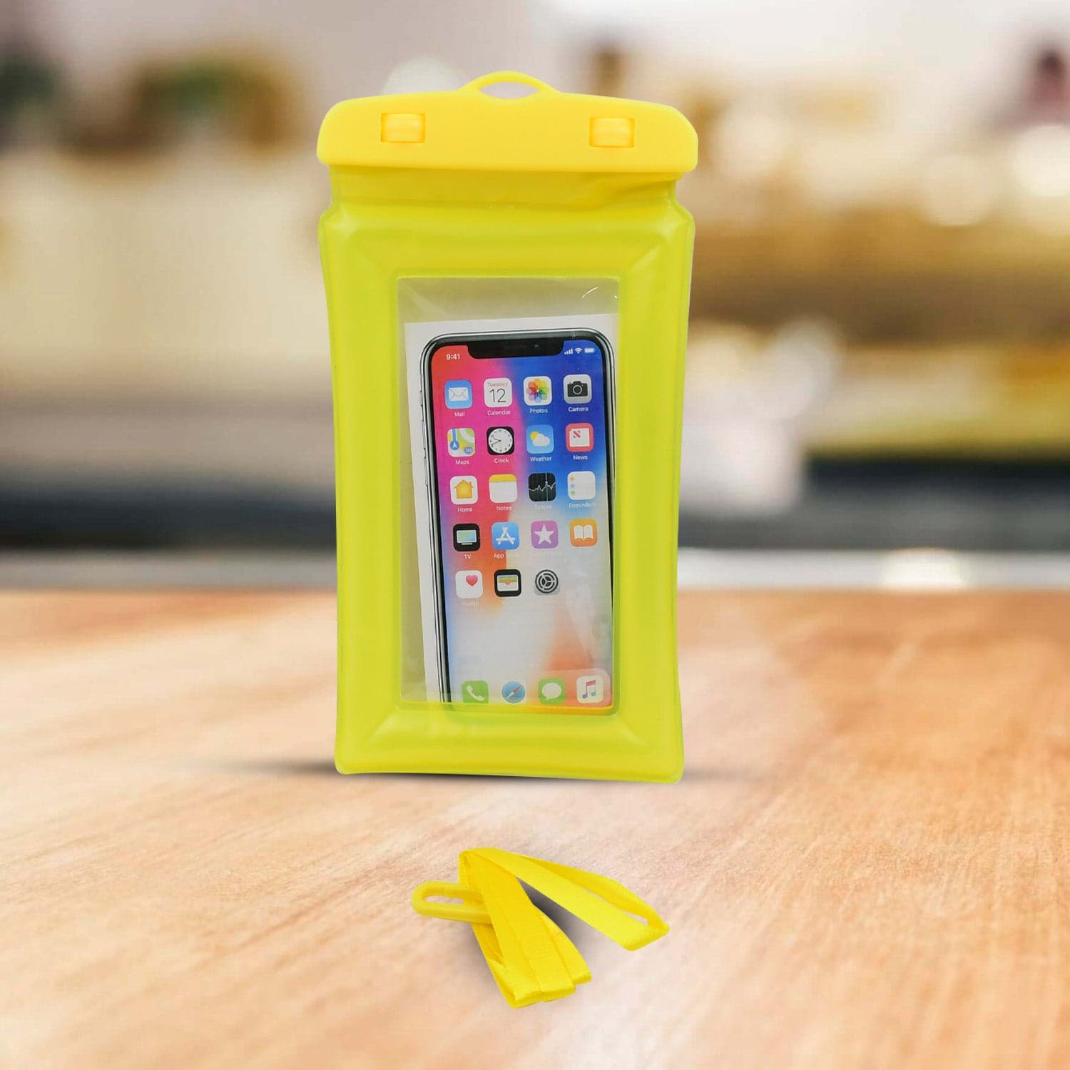 Waterproof Pouch Zip Lock Mobile Cover Under Water Mobile Case For All Type Mobile Phones thumbnail 3