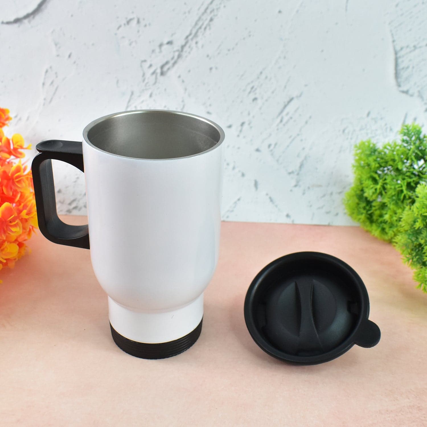 Stainless Steel Vacuum Glass Insulated Glass Coffee Cups 300ml Approx thumbnail 1