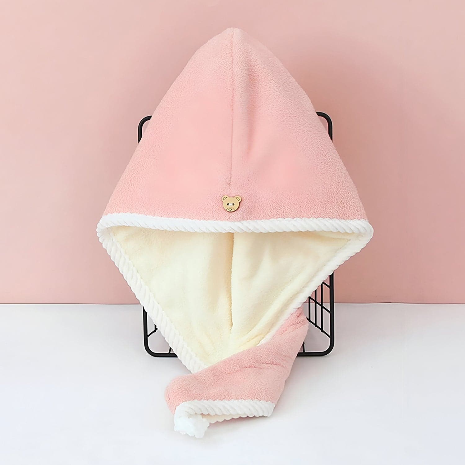 Hair Drying Magic Hair Cap Towel Wrap for Women Bath Towels (1 pc), Hair accessories thumbnail 6