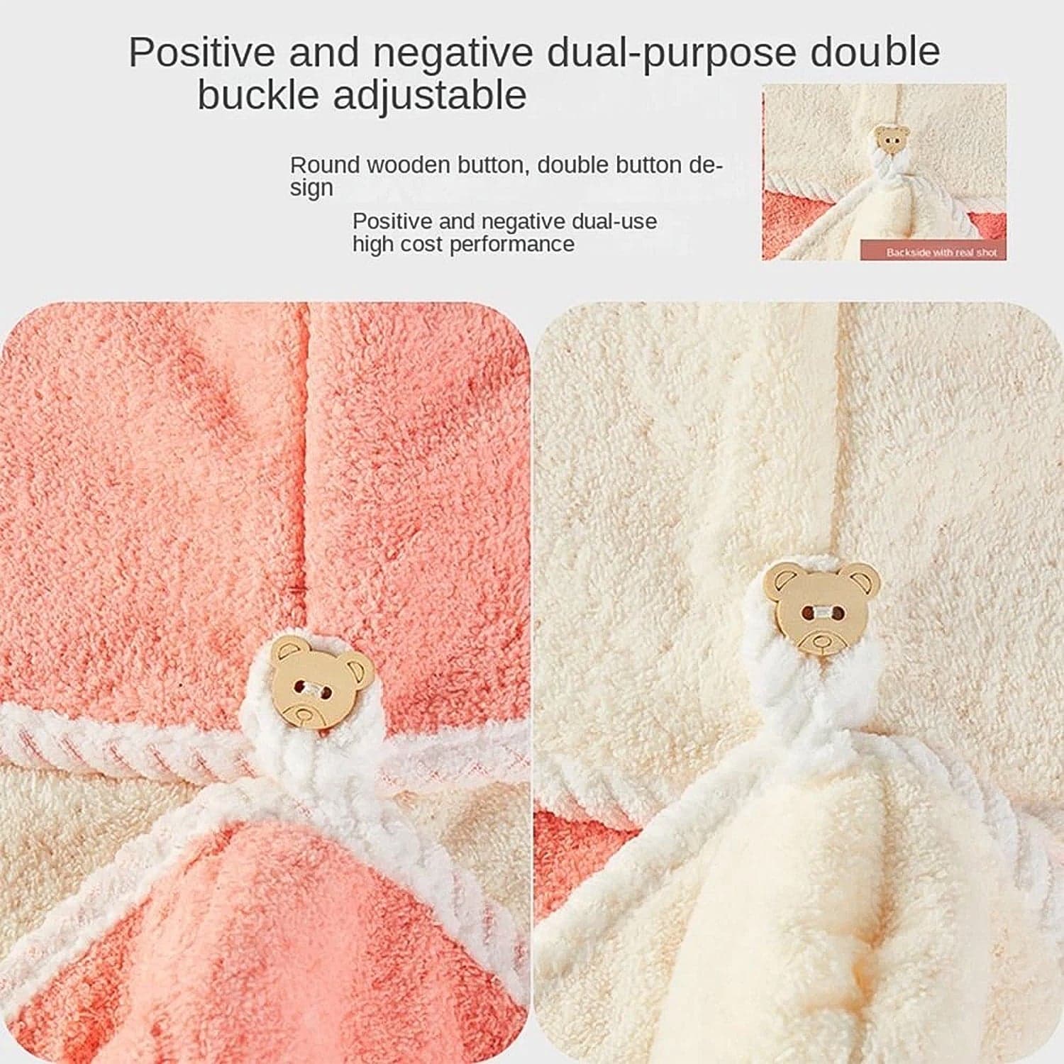 Hair Drying Magic Hair Cap Towel Wrap for Women Bath Towels (1 pc), Hair accessories thumbnail 7