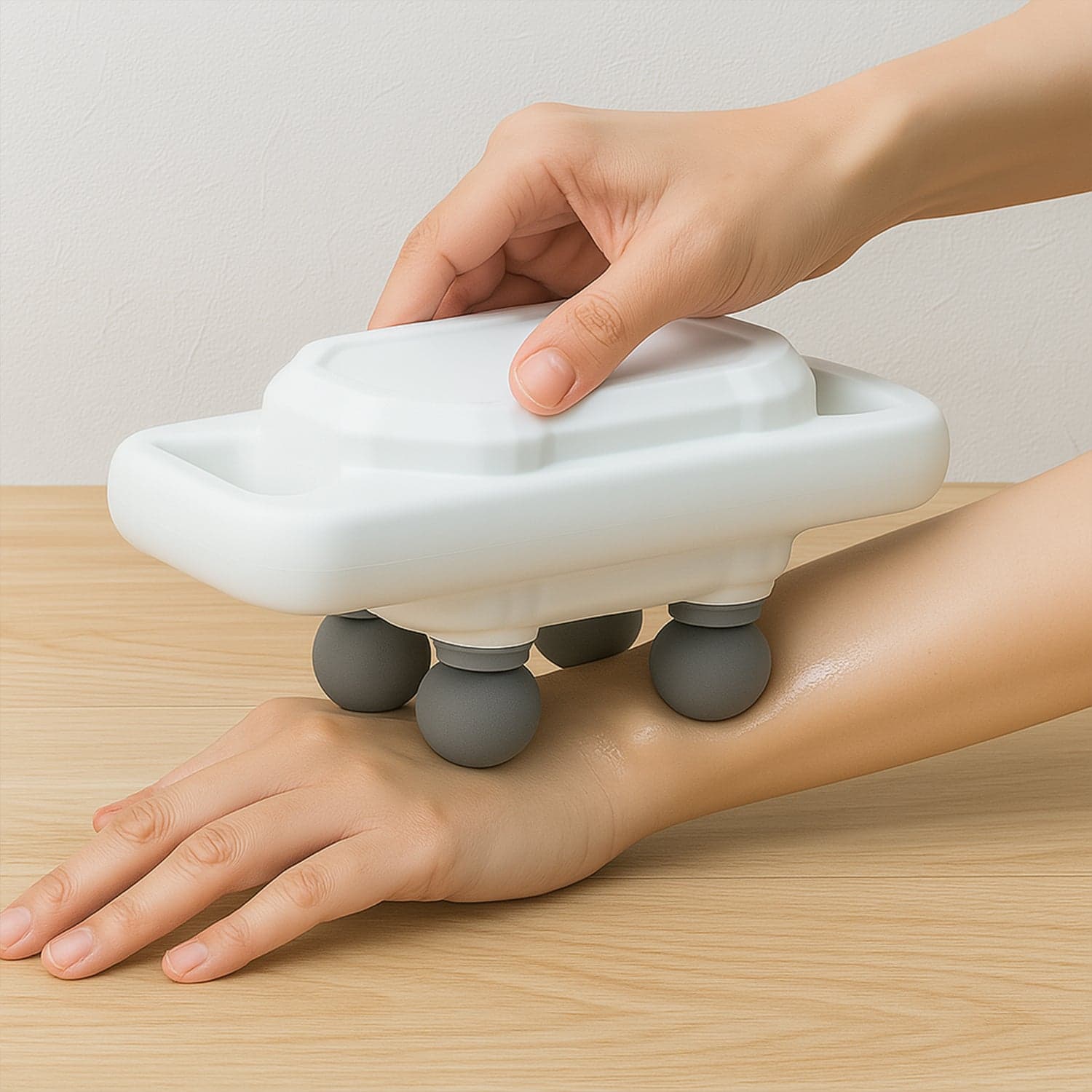 Handheld Full Body Massager 6-Head Massage Gun (1 Pc / Mix Color) thumbnail 1
