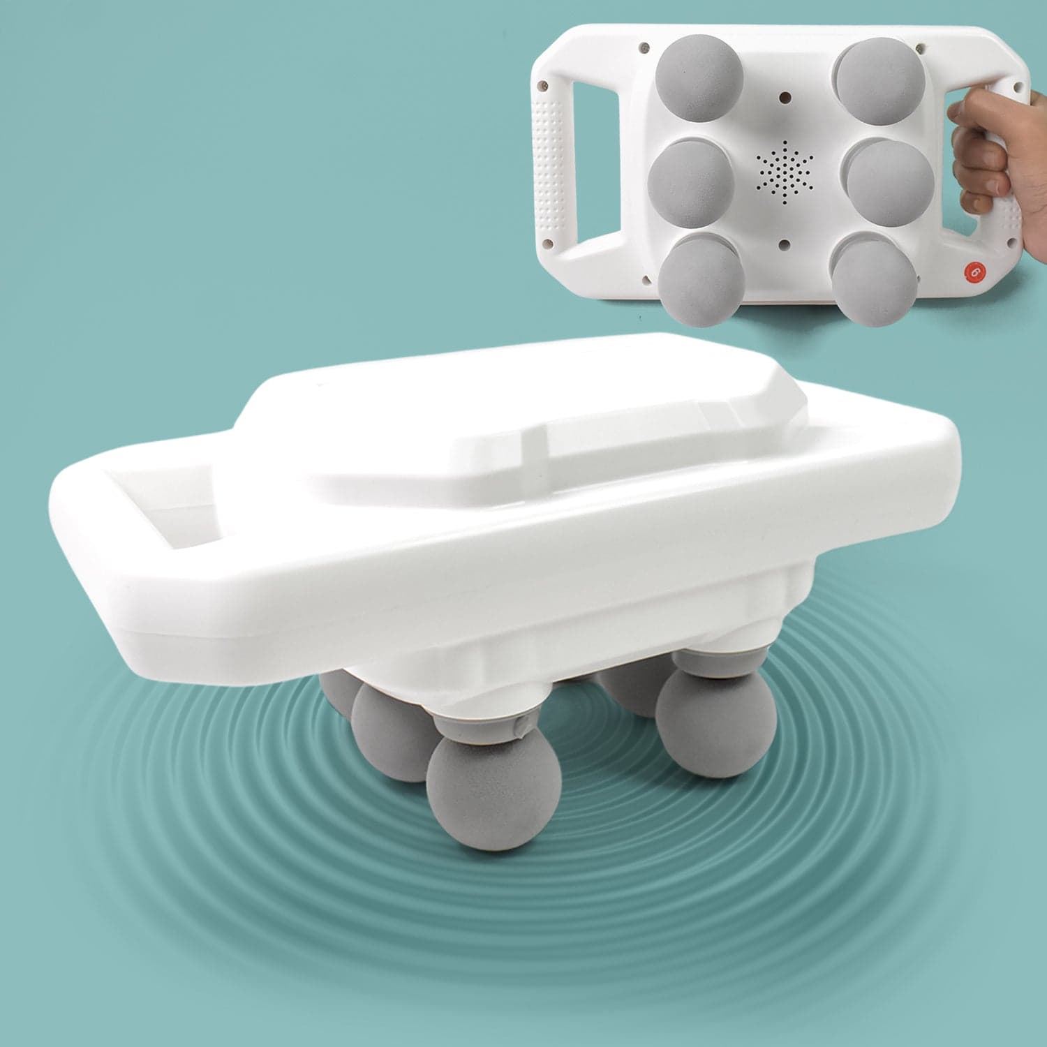 Handheld Full Body Massager 6-Head Massage Gun (1 Pc / Mix Color) thumbnail 3