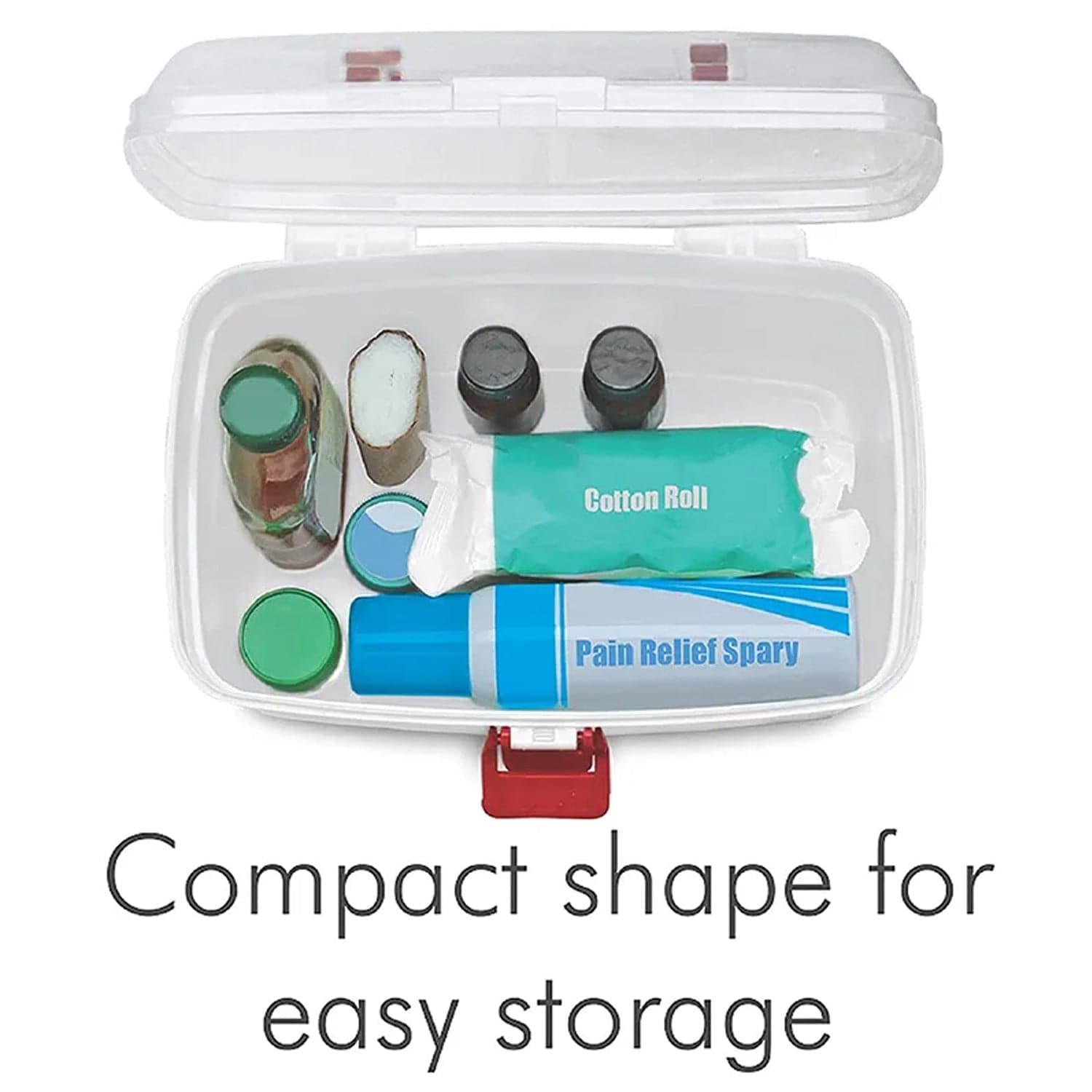 Medical Storage Box with Detachable Tray & Handle thumbnail 4