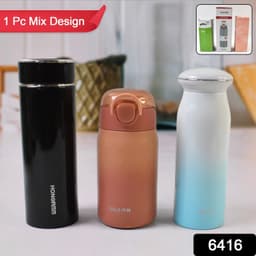 Stainless Steel Vacuum Water Bottle 400Ml 1 Pc