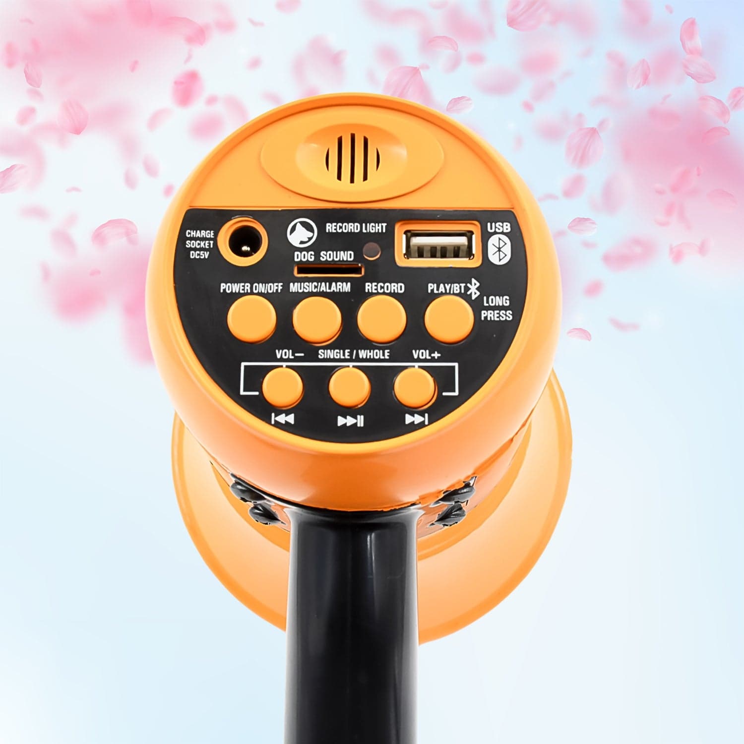 150W Bluetooth Megaphone with PA System, Music & Siren thumbnail 5