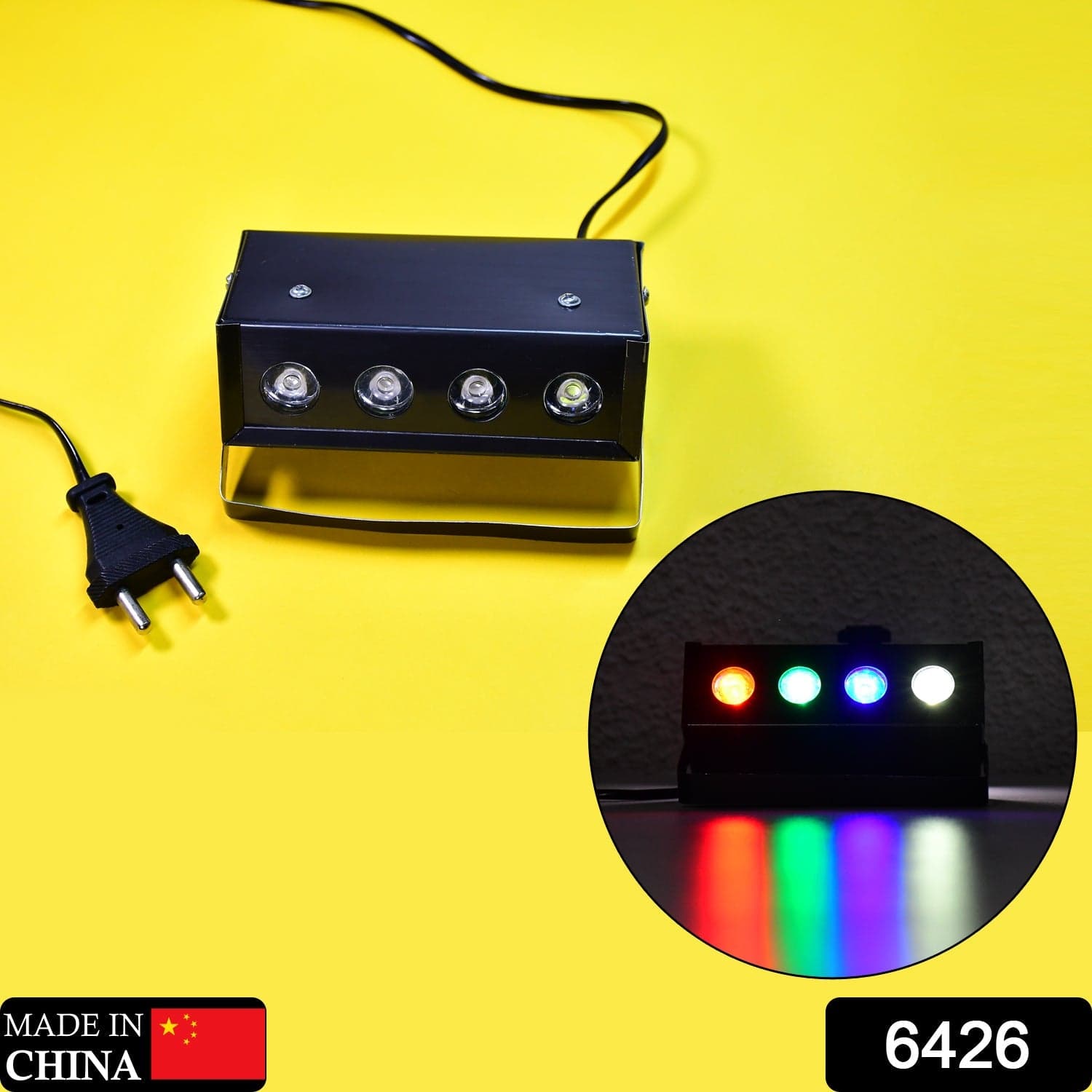 Mini Laser Projector Low Par Light 4 LED RGBW Stage Lighting Laser Light ID-6426 thumbnail 2