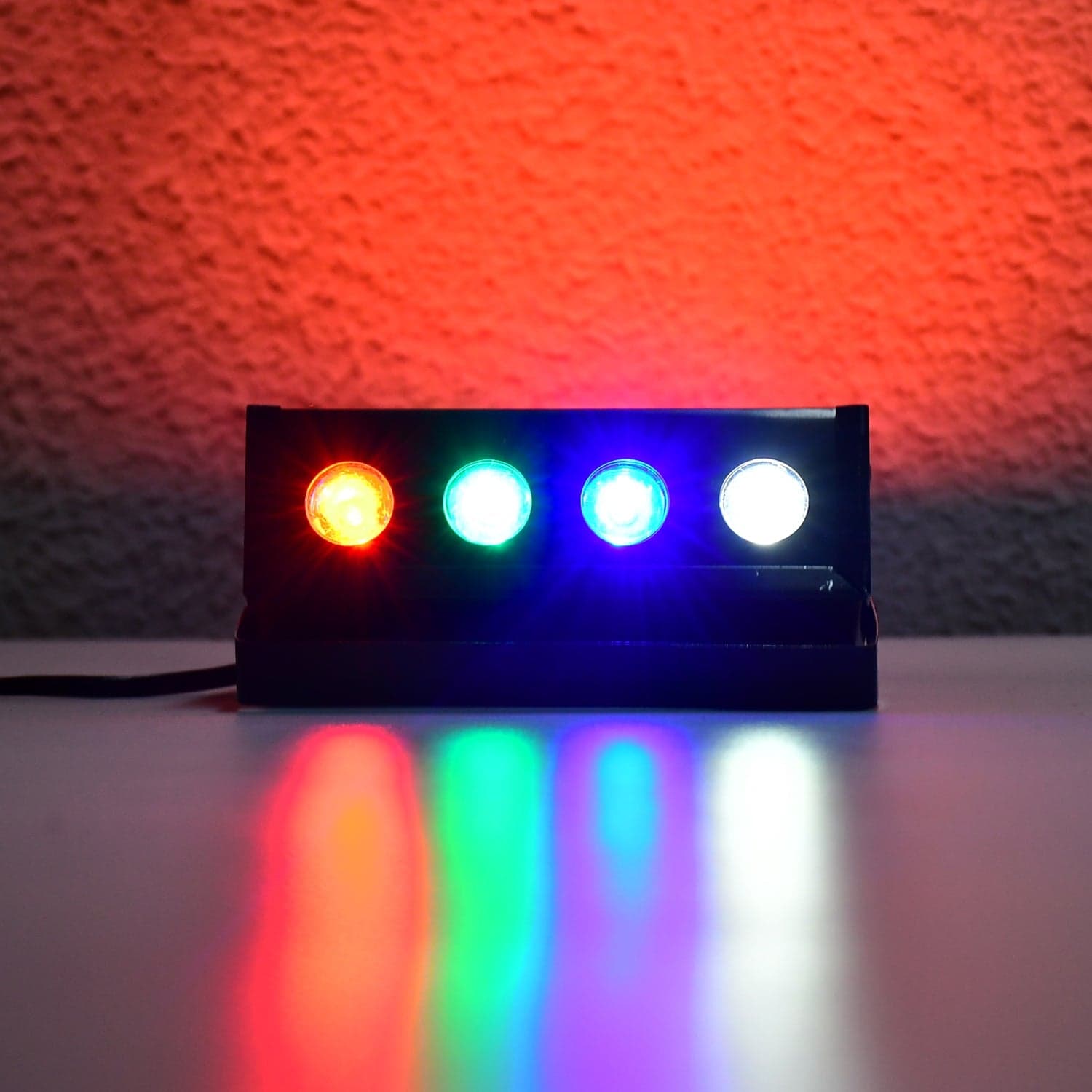 Mini Laser Projector Low Par Light 4 LED RGBW Stage Lighting Laser Light ID-6426 thumbnail 3