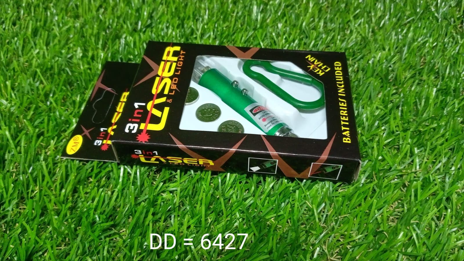 3 in1 Laser Light, LED Flashlight + Torch Keychain + Laser Pointer thumbnail 8