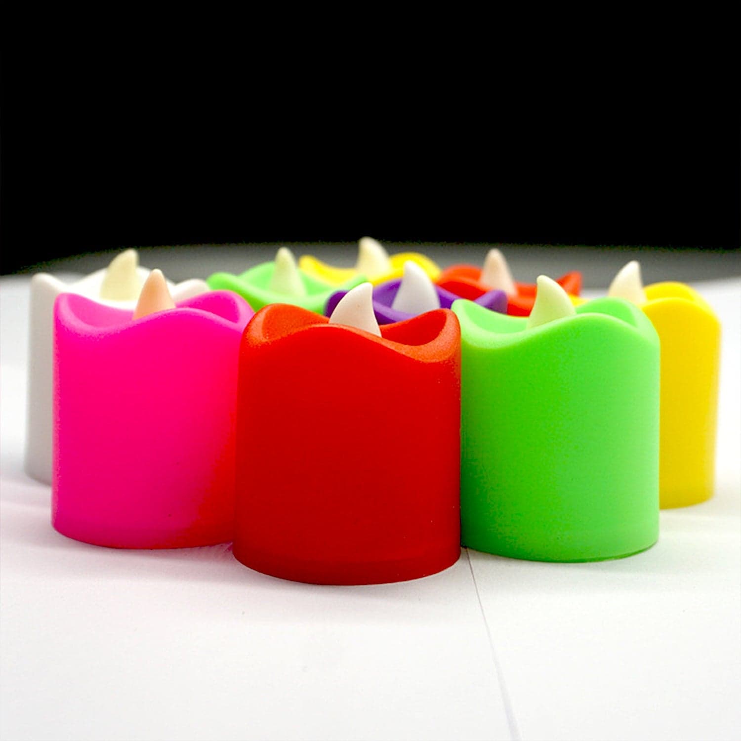 10Pcs Festival Decorative - Led Tealight Candles | Battery Operated Candle Ideal For Party thumbnail 6