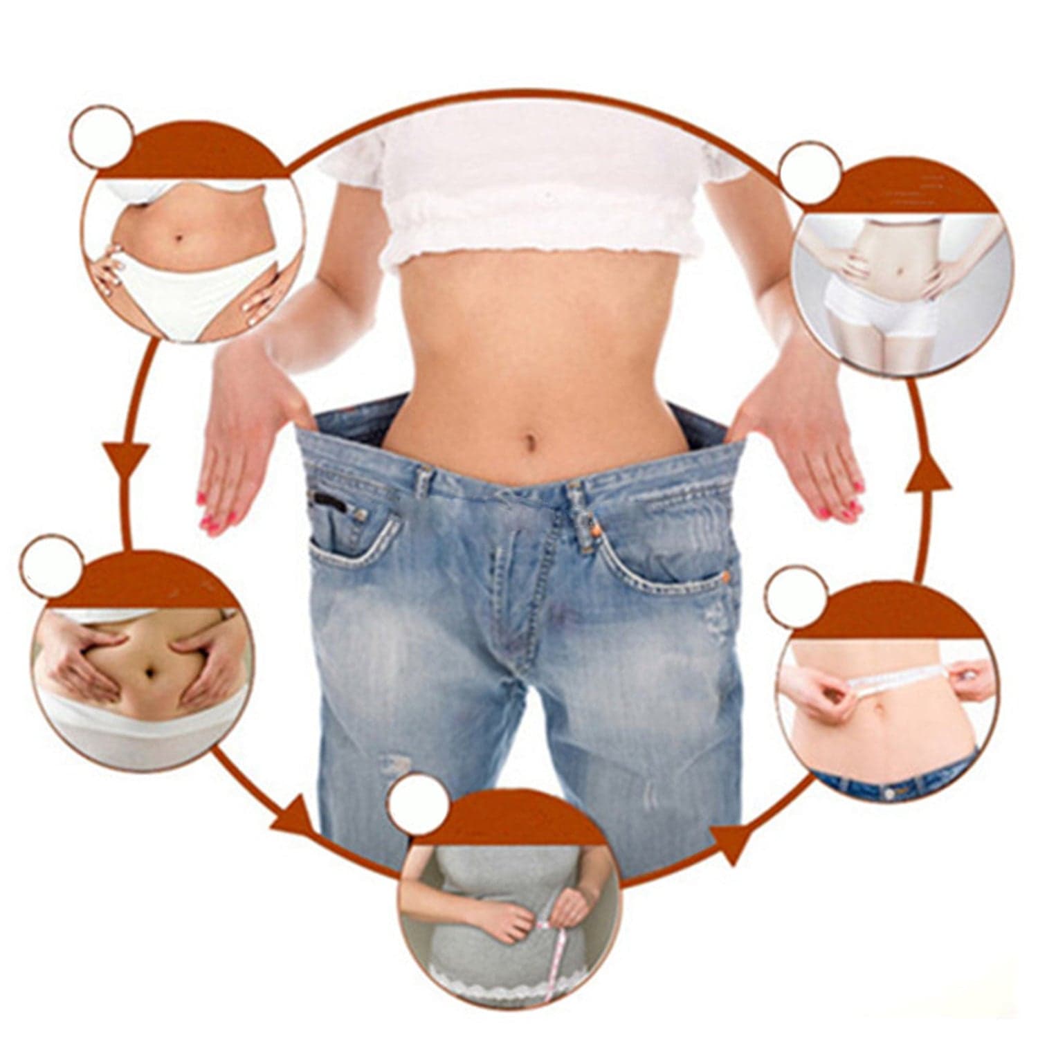 Wonder Patch Quick Slimming Patch Belly Slim Patch Abdomen Fat burning Navel Stick Slimer Face Lift Tool thumbnail 5