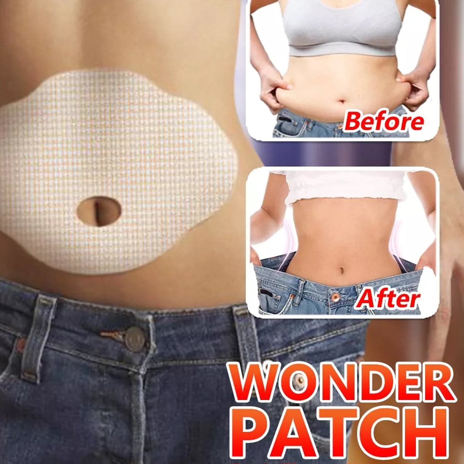 Wonder Patch Quick Slimming Patch Belly Slim Patch Abdomen Fat burning Navel Stick Slimer Face Lift Tool thumbnail 8