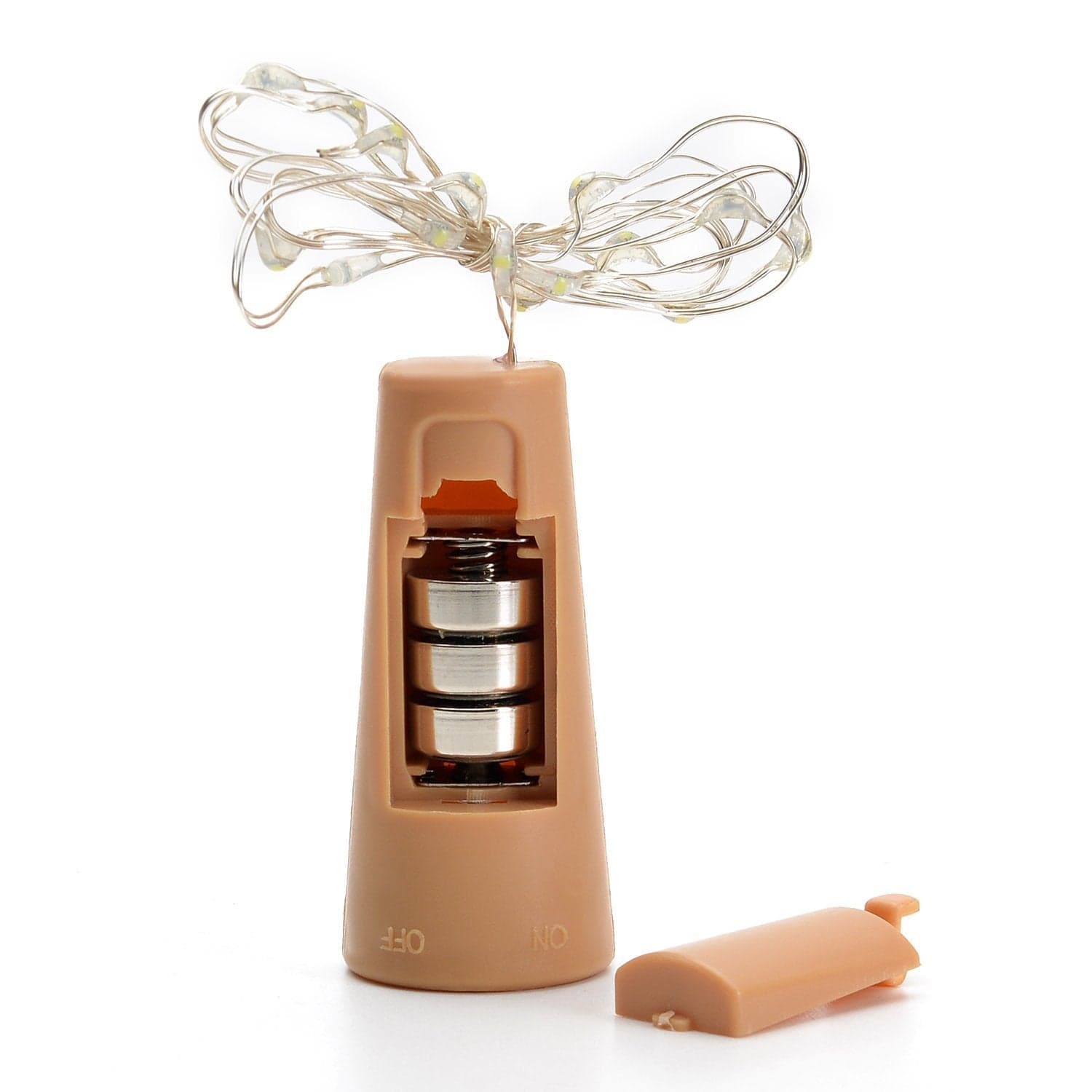 20 Led Wine Bottle Cork Lights Copper Wire String Lights thumbnail 3