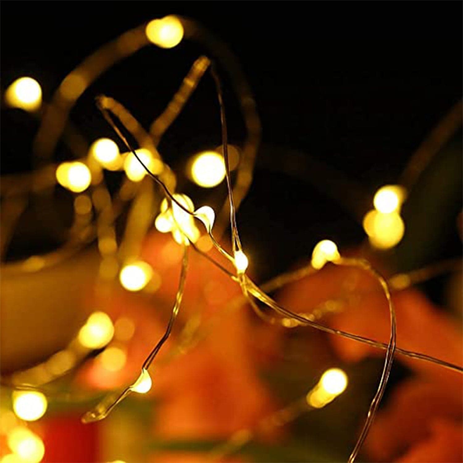 20 Led Wine Bottle Cork Lights Copper Wire String Lights thumbnail 8