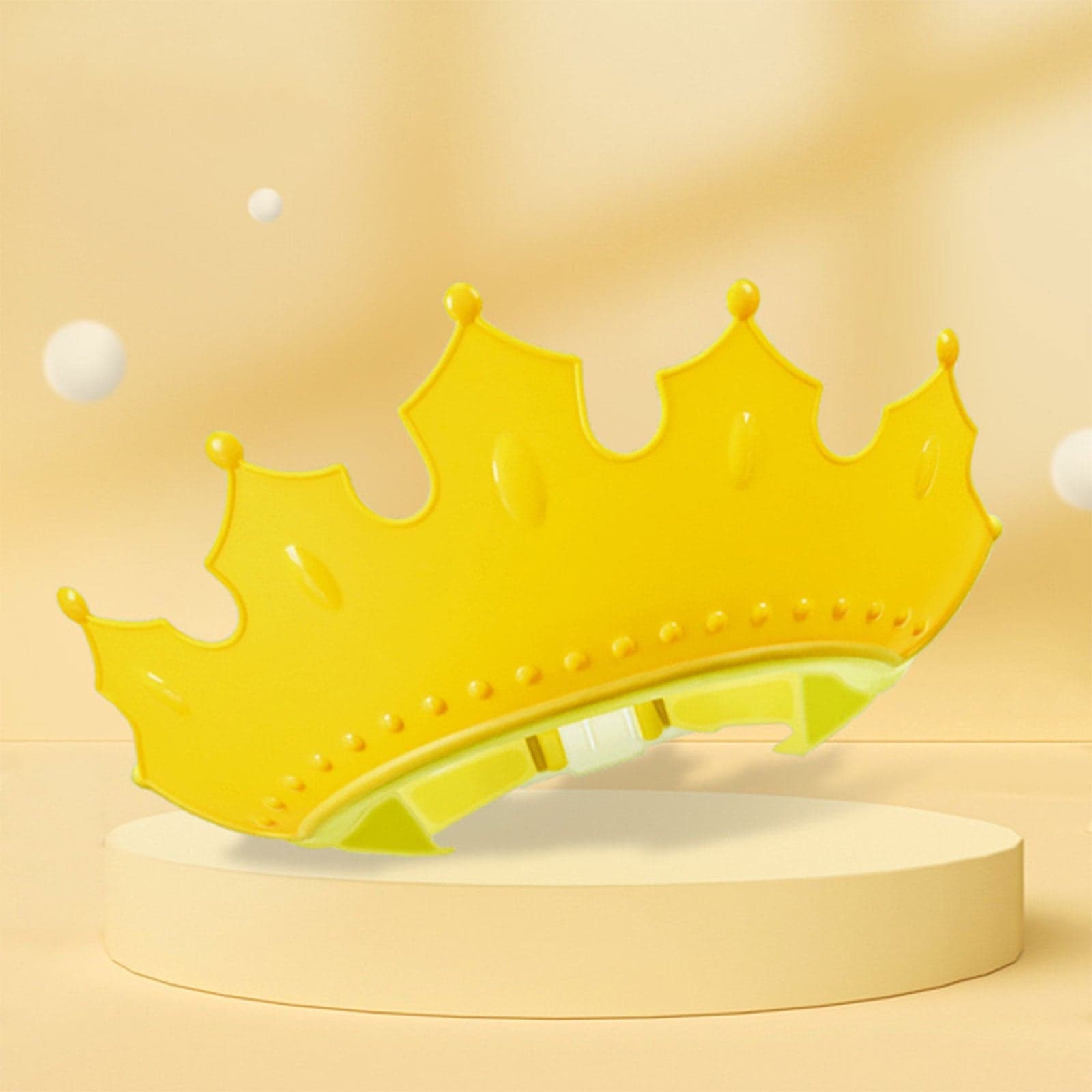 Crown Baby Shower Cap Adjustable Crown Baby Child Protection thumbnail 1