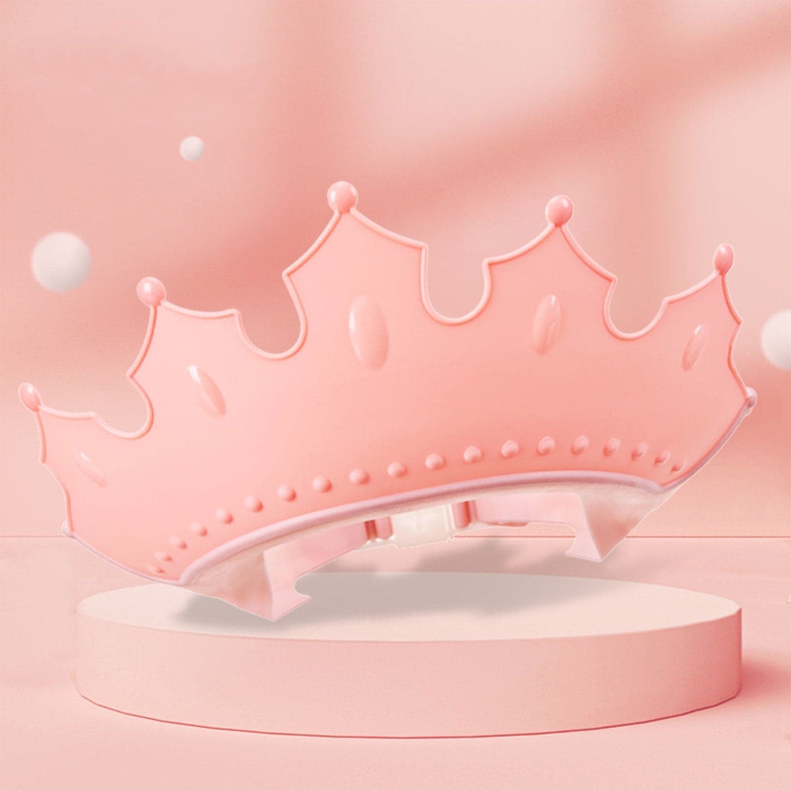 Crown Baby Shower Cap Adjustable Crown Baby Child Protection thumbnail 6