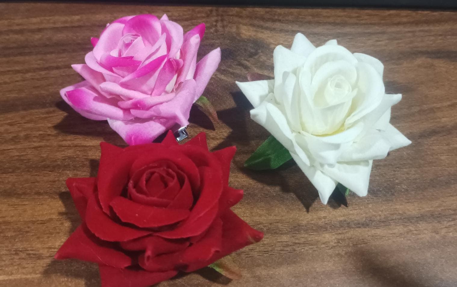 Colourful Flowing Flower Hair Pin (4 Pcs Set / Mix Color) thumbnail 9