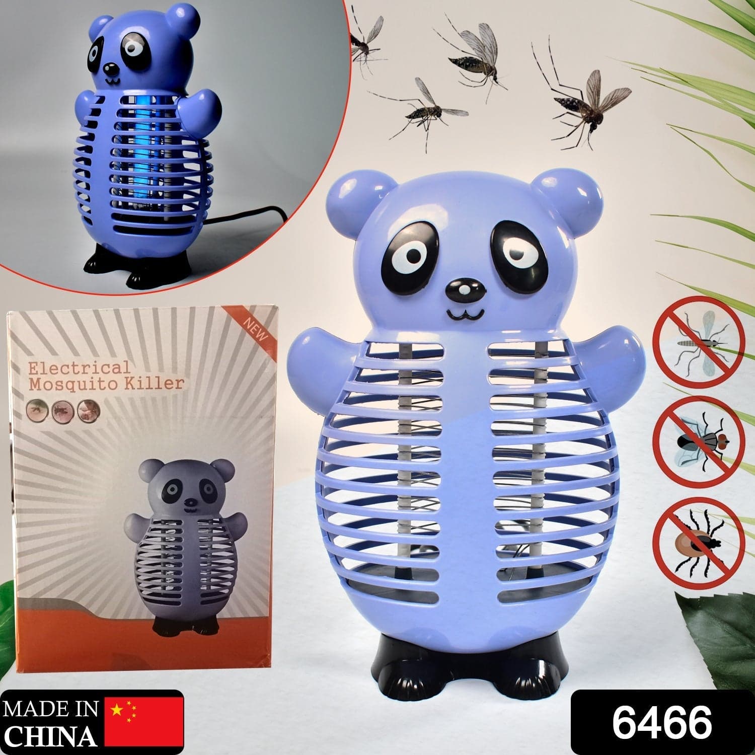 Electronic Cartoon Led Mosquito Killer Lamps Super Trap Machine For Home Insect Killer thumbnail 2