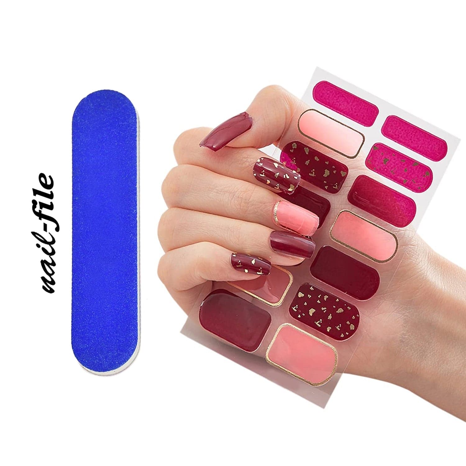 Professional Nail Filer Double Sided For Nail Shaper Nail File ( 1 pcs ) ID-6476 thumbnail 3