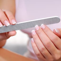 PROFESSIONAL NAIL FILER DOUBLE SIDED FOR NAIL SHAPER NAIL FILE ( 1 PCS ) ID-6476a