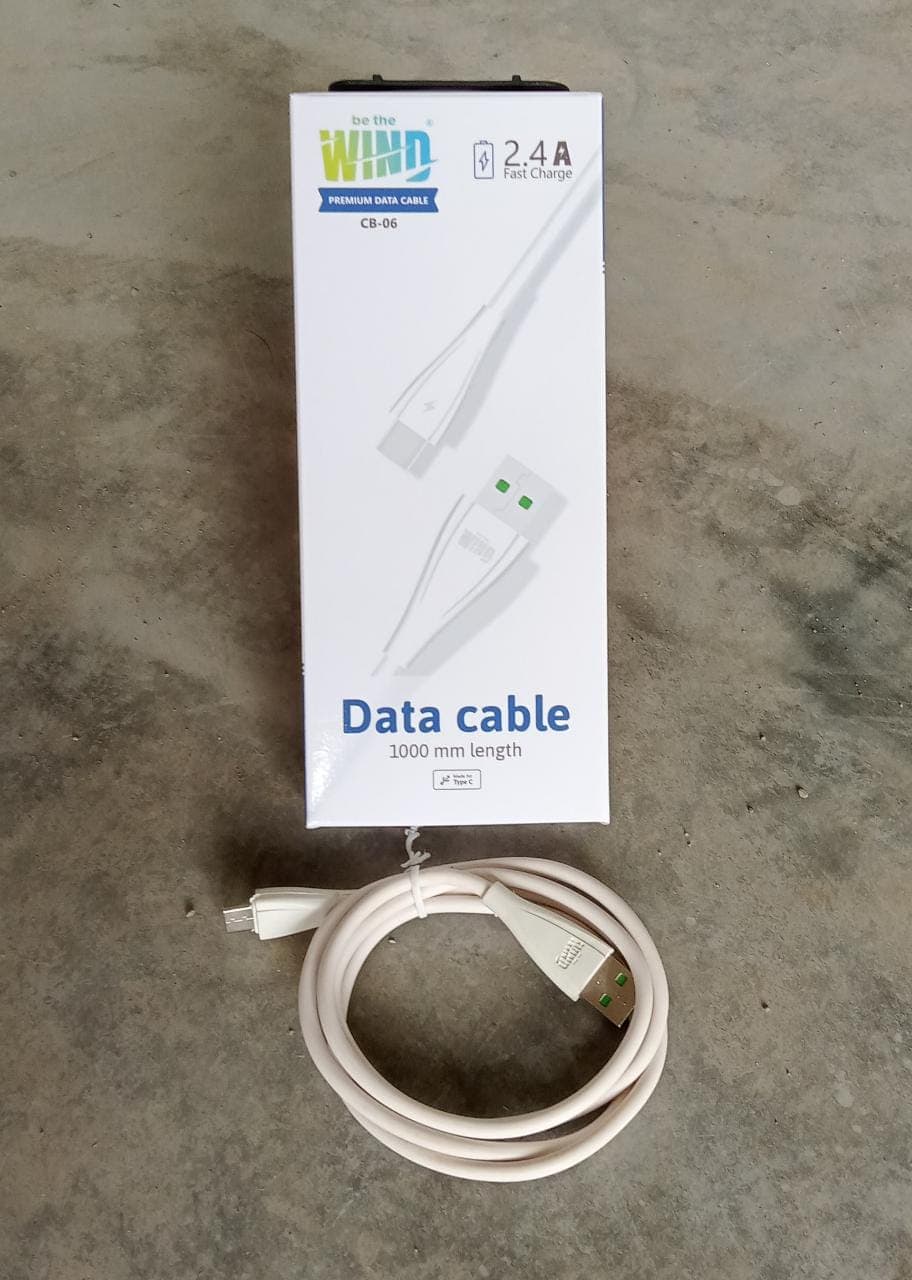 Type C data cable with 2.4Amp Rapid Charging (1000mm) thumbnail 7